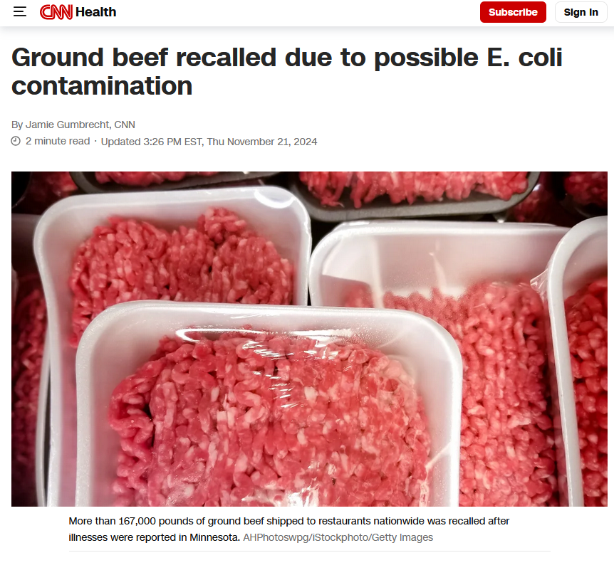 Will We Ever Get Updates on These Outbreaks After the FDA and USDA Are Dismantled?