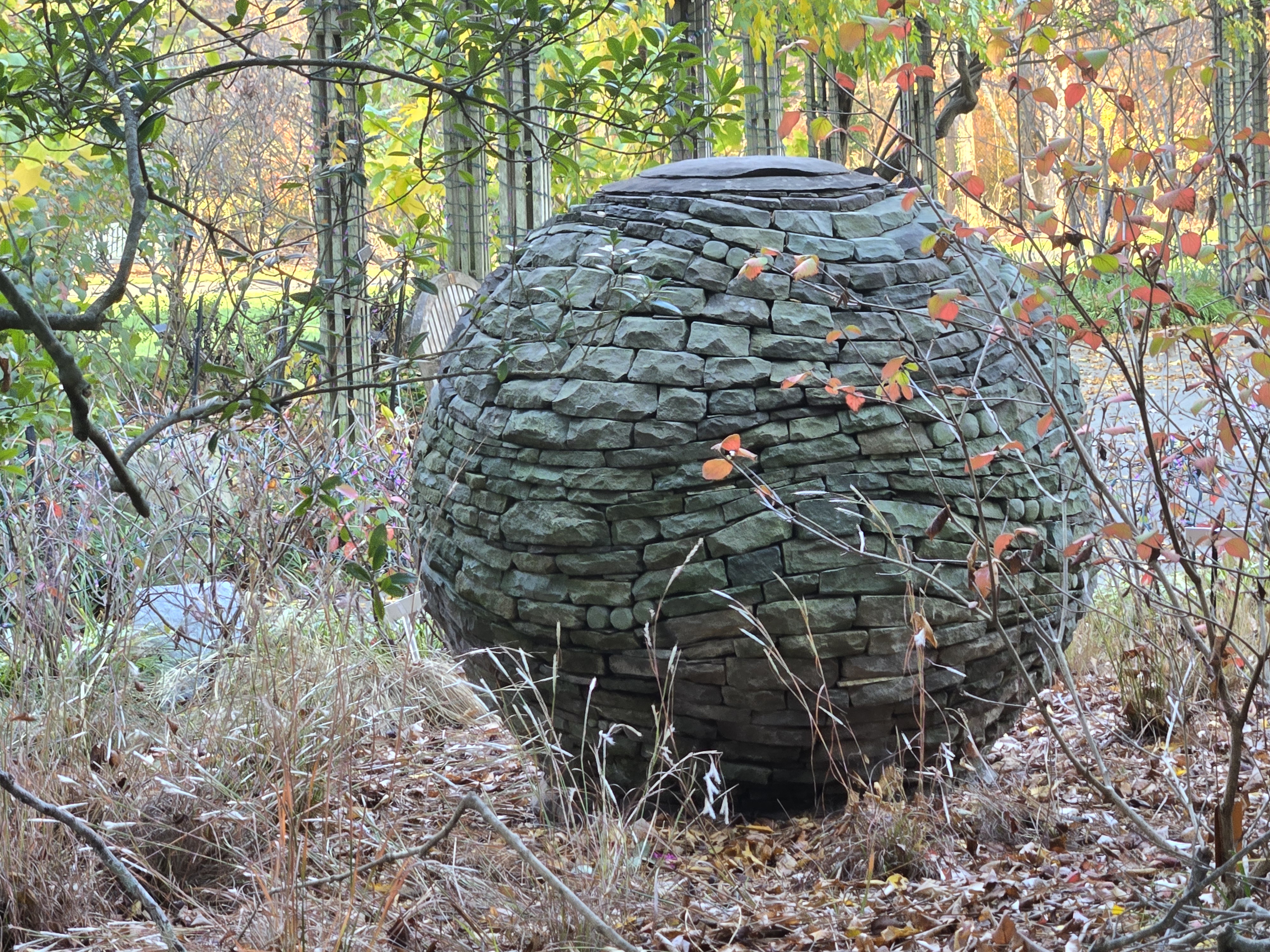 Check out this incredible sphere I crafted from 3027 stones back in September 2017!