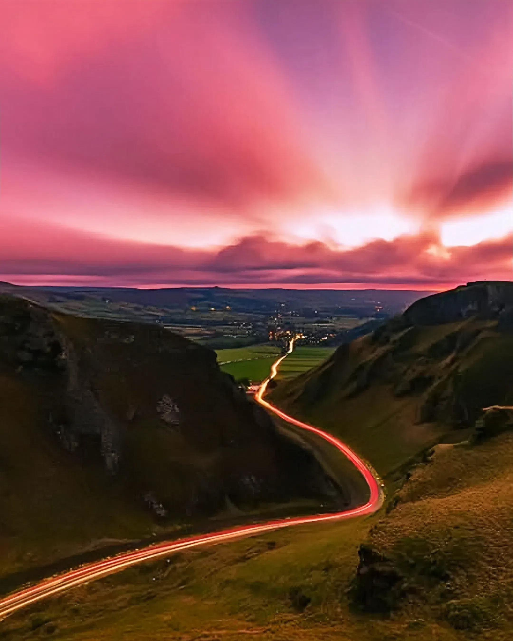 What Mysteries Await at the End of This Glowing Path?