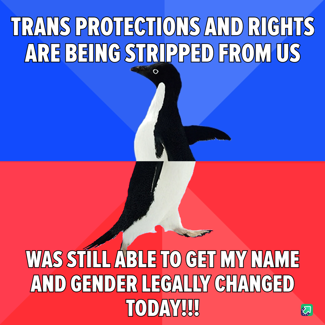 Today Marks My Name and Gender Transformation