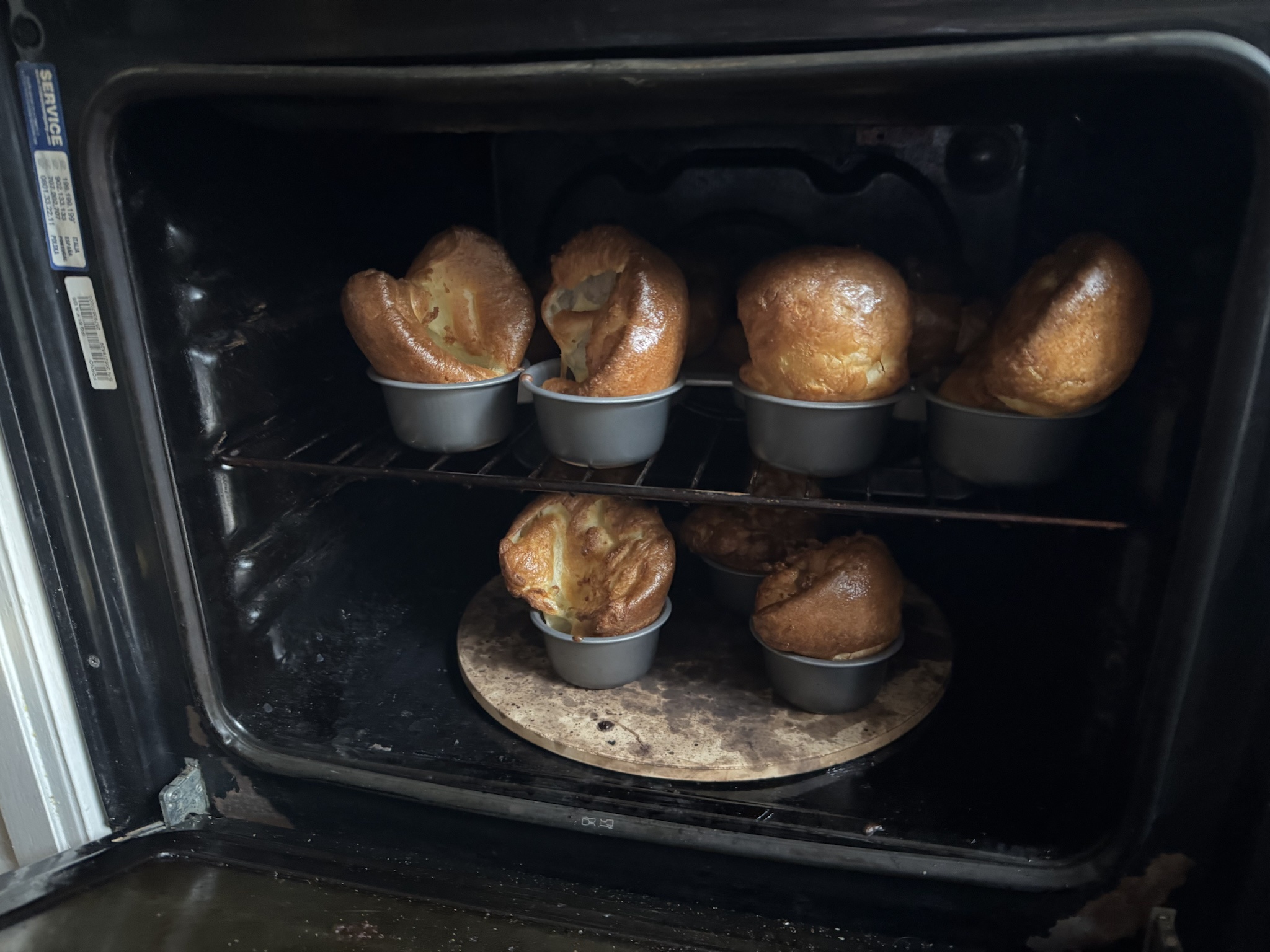 Instead of a Selfie, Here Are My Delicious Yorkshire Puddings!