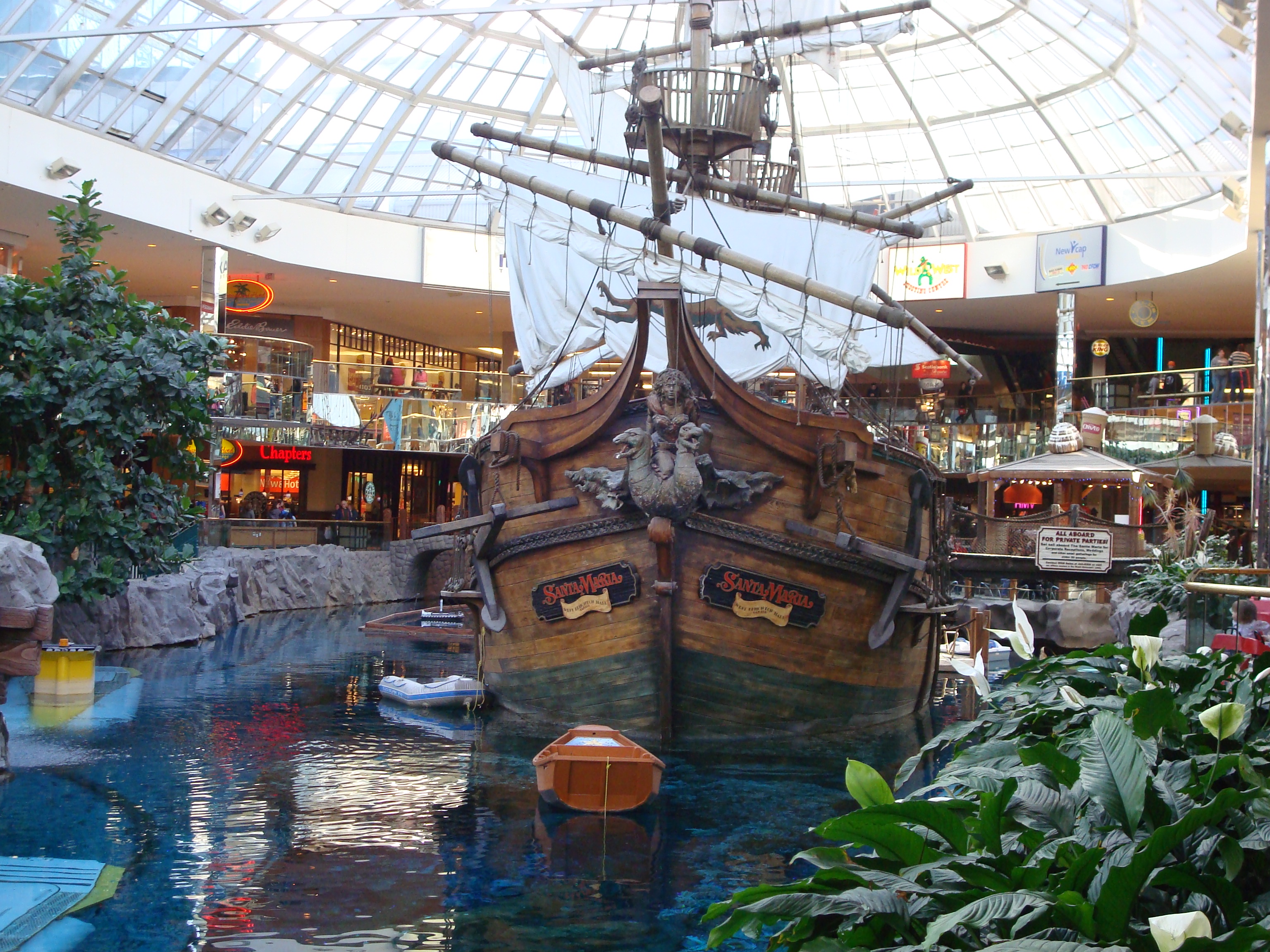 A Blast from the Past: West Edmonton Mall in March 2008