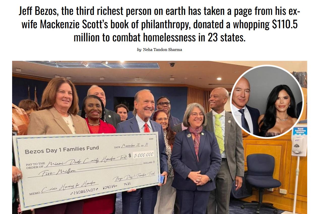 Such a Generous Gesture...