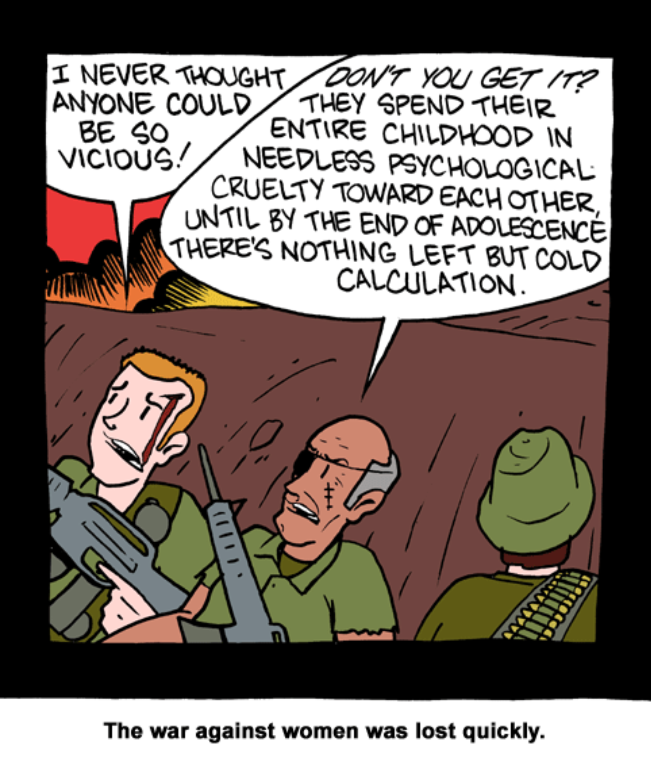 SMBC Presents: The Epic War Saga