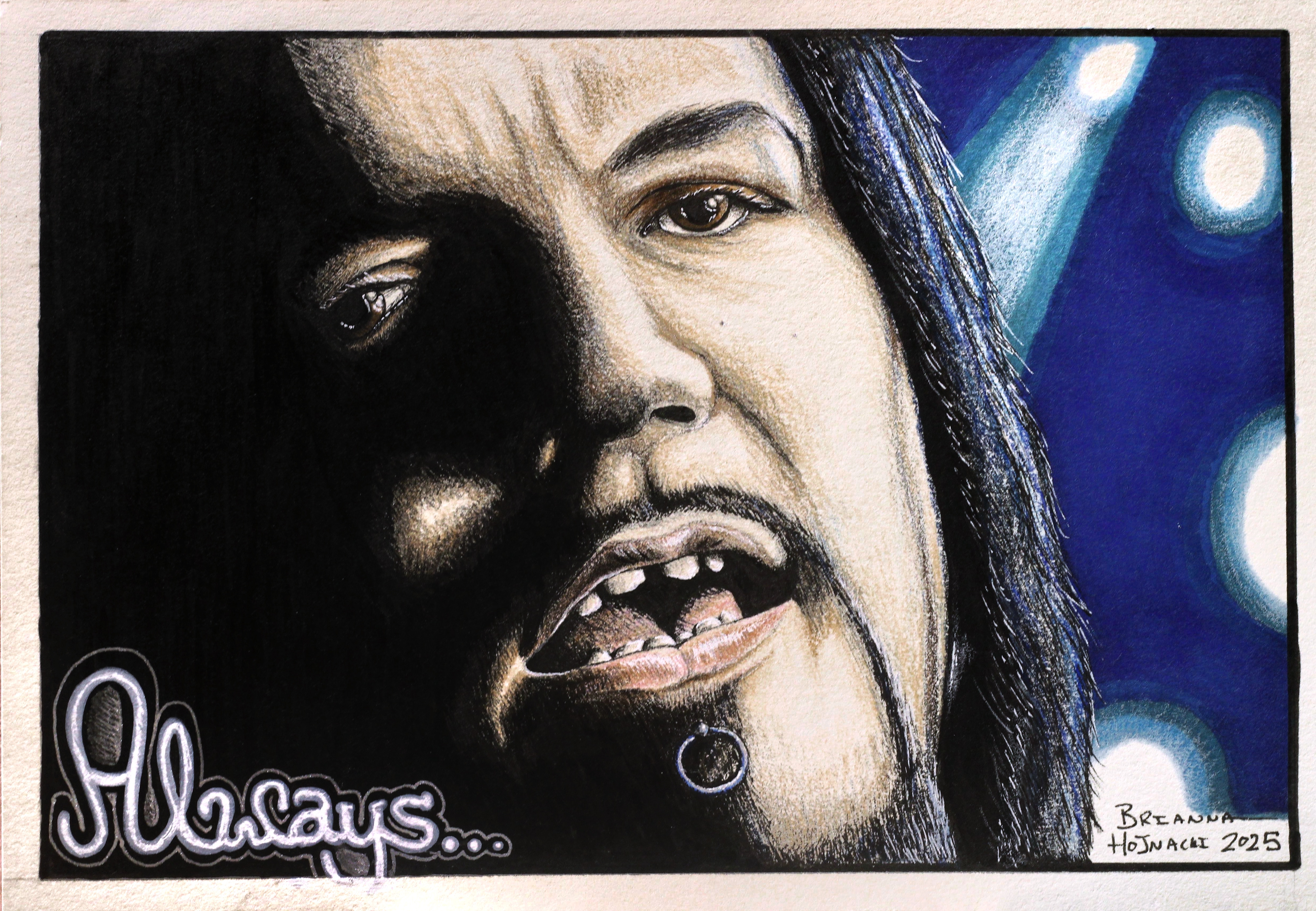 Check Out My Portrait of Josey Scott from Saliva