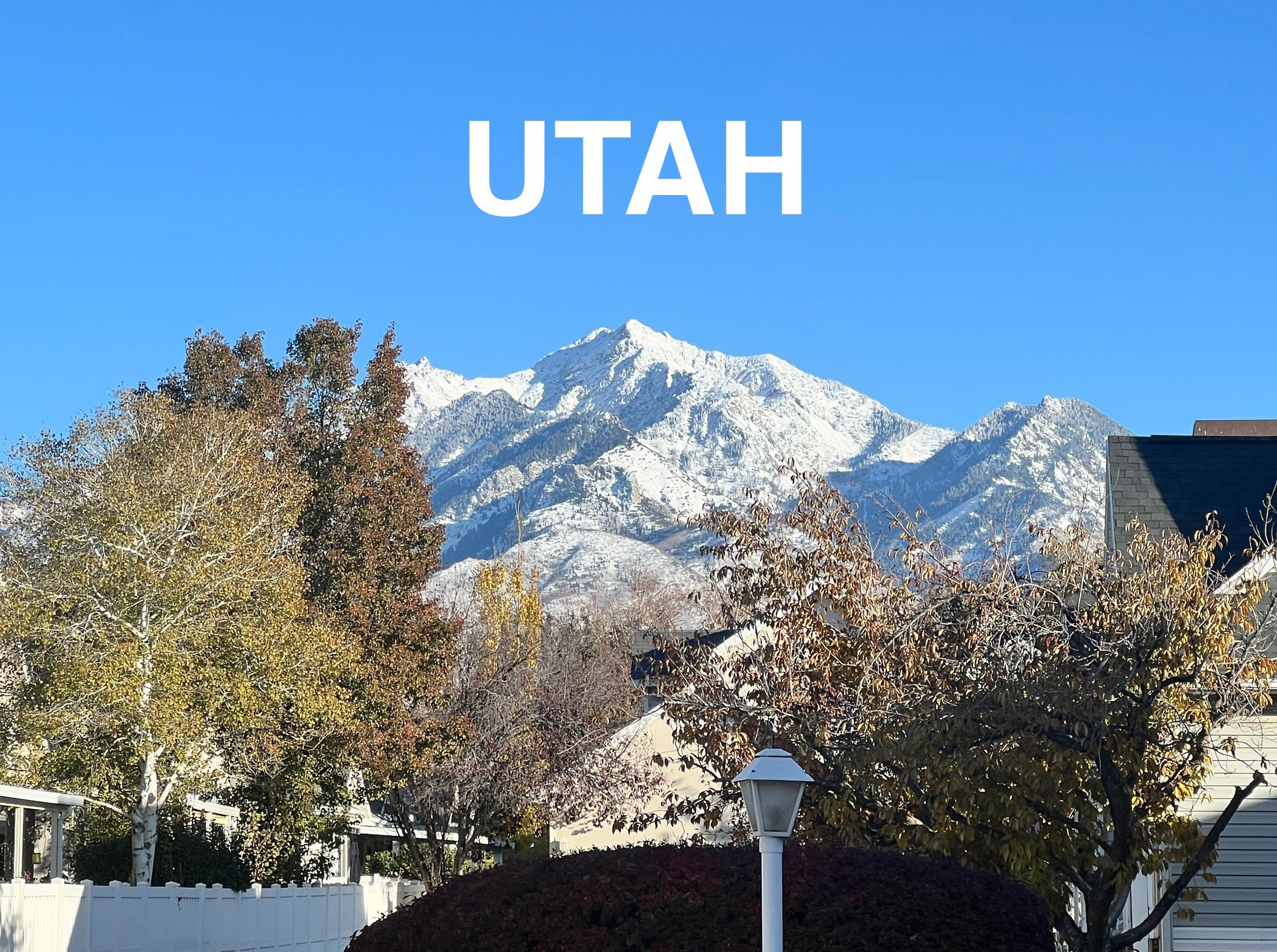 Winter Has Arrived in Utah
