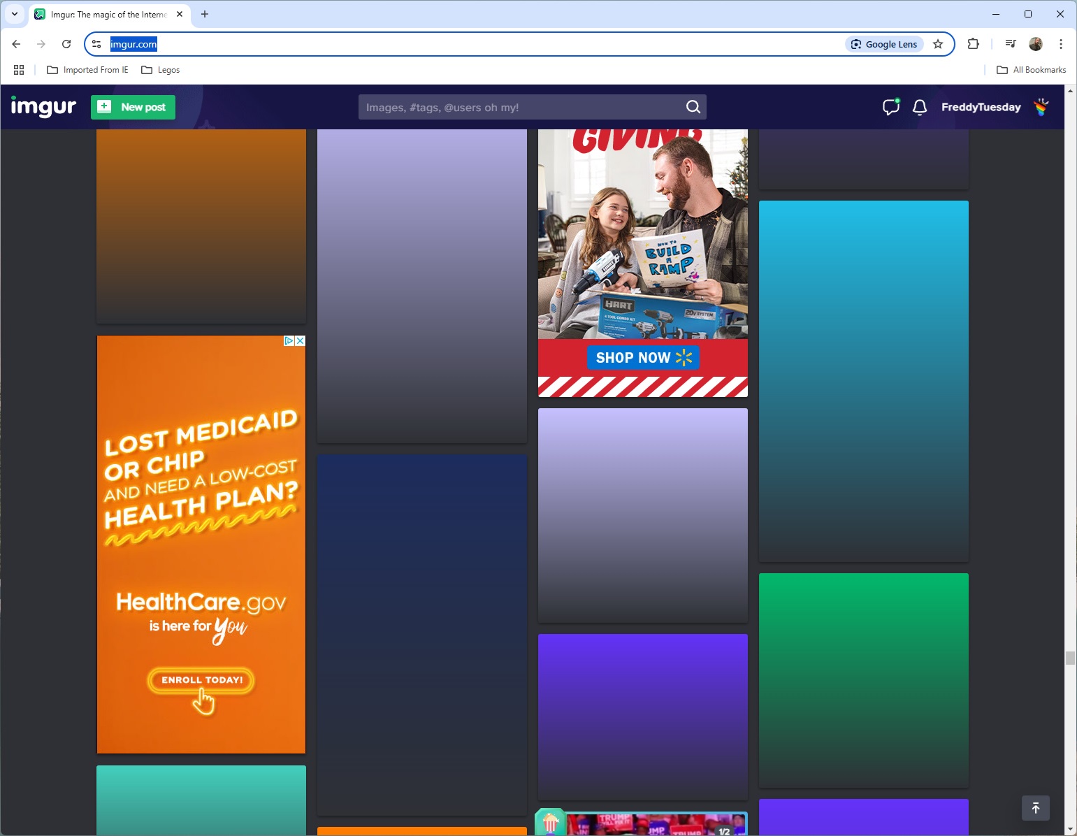 The Mysterious Blank Imgur Tiles