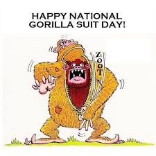 Celebrating National Gorilla Suit Day on January 31