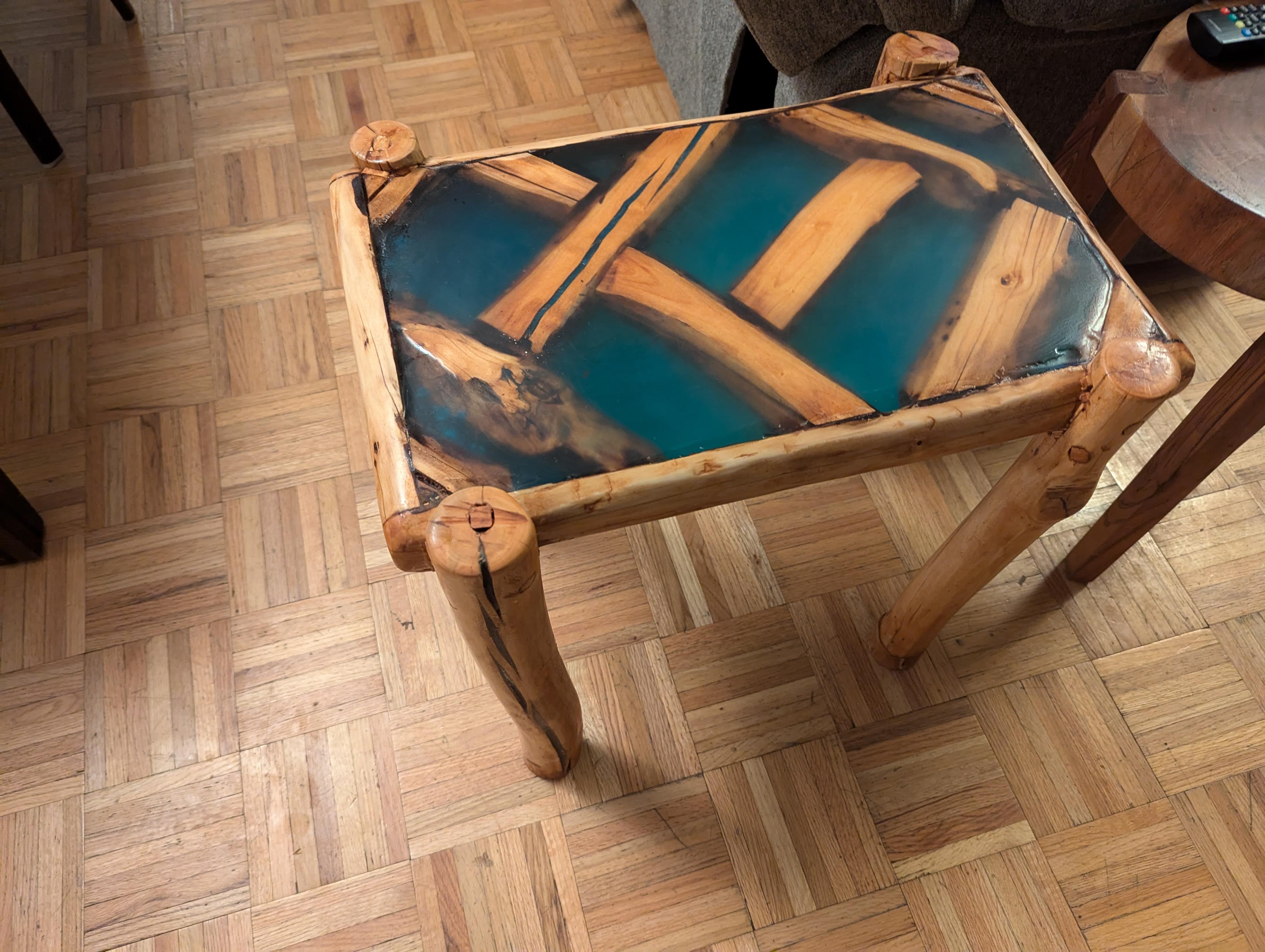 My First Attempt at a River Table - Learning in Progress