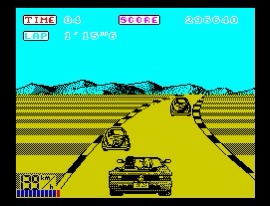 Nostalgic Gaming: Outrun ZX Spectrum