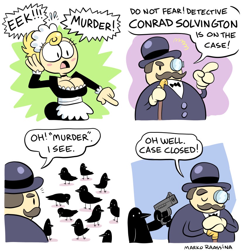 Enjoy some Marko comics that appeal to both nerds and jocks!