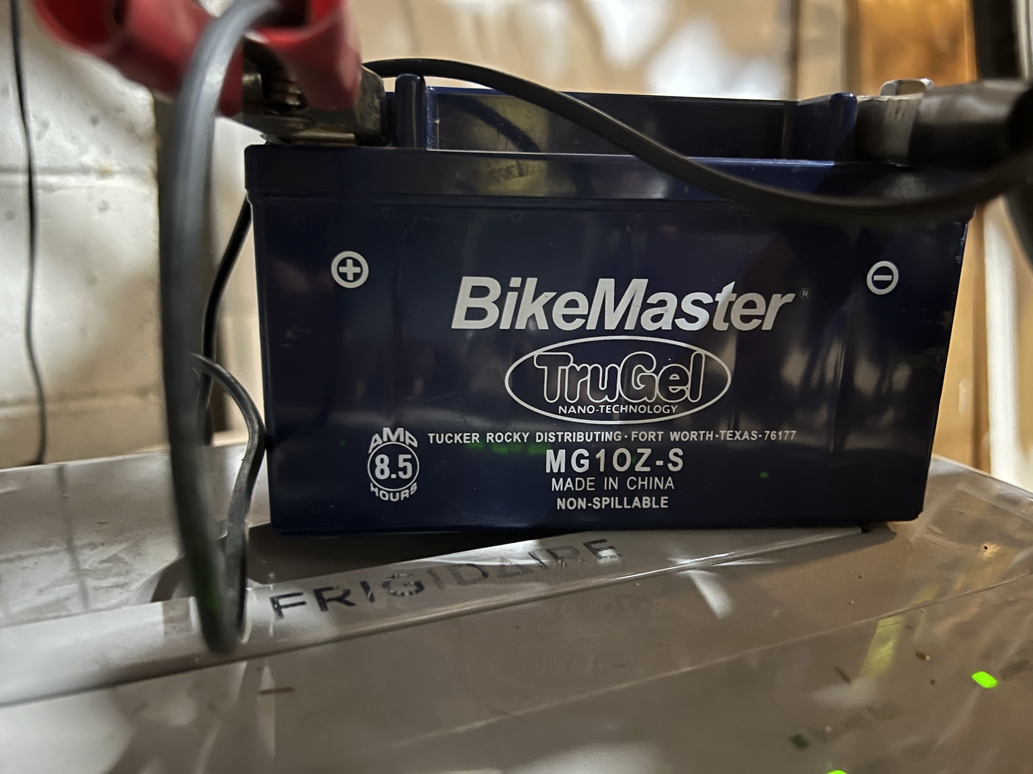 Upgrading my ride with a Drz battery mod!