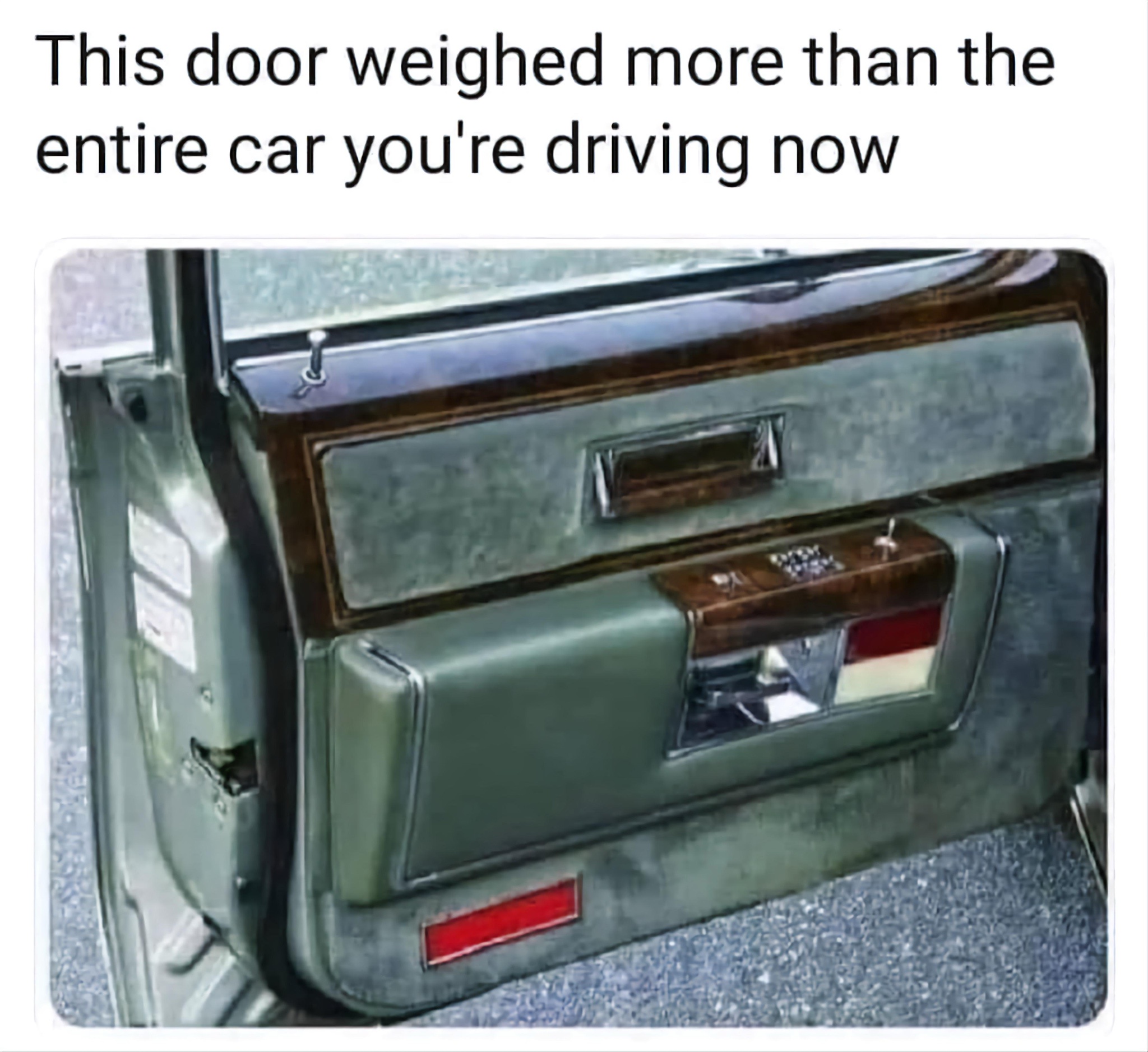 Nostalgia for the good old days