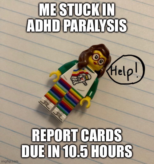 I Crave All the Report Card Vibes and Maybe Some Nuggies!