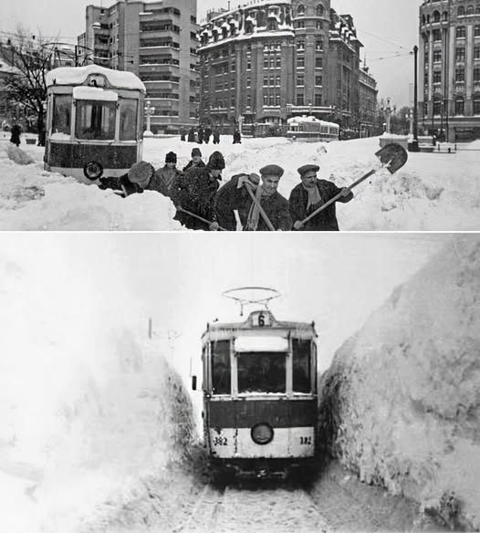 Bucharest, the epic winter of 1954