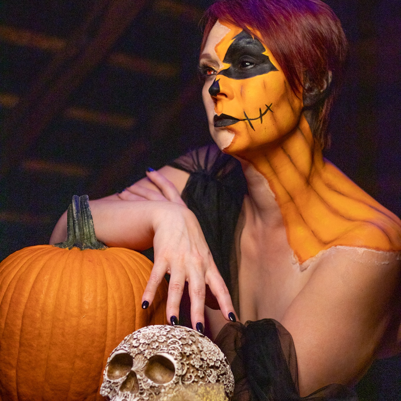 Spooktacular Halloween Vibes with Pumpkins