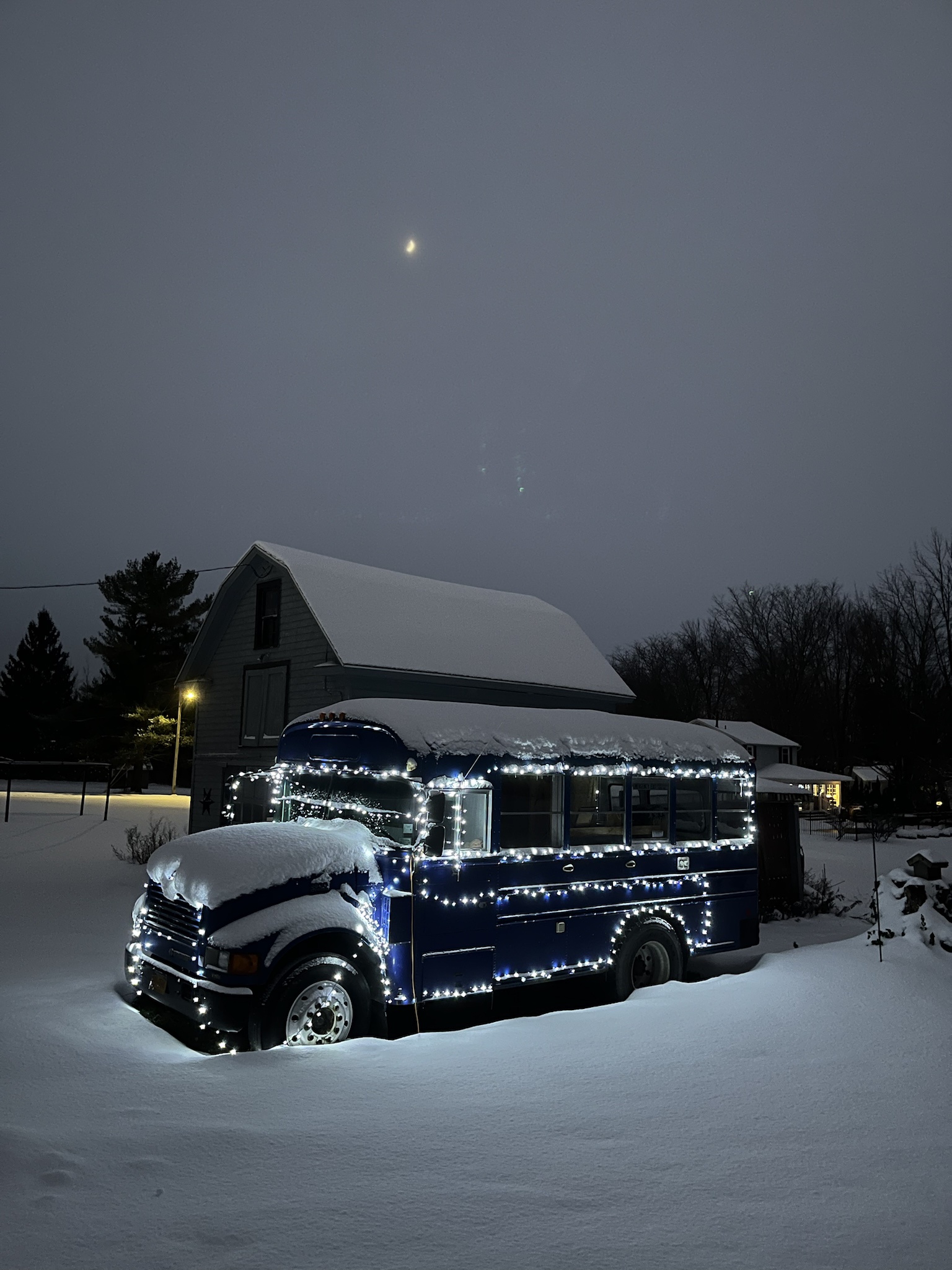 A Winter Wonderland in Upstate New York