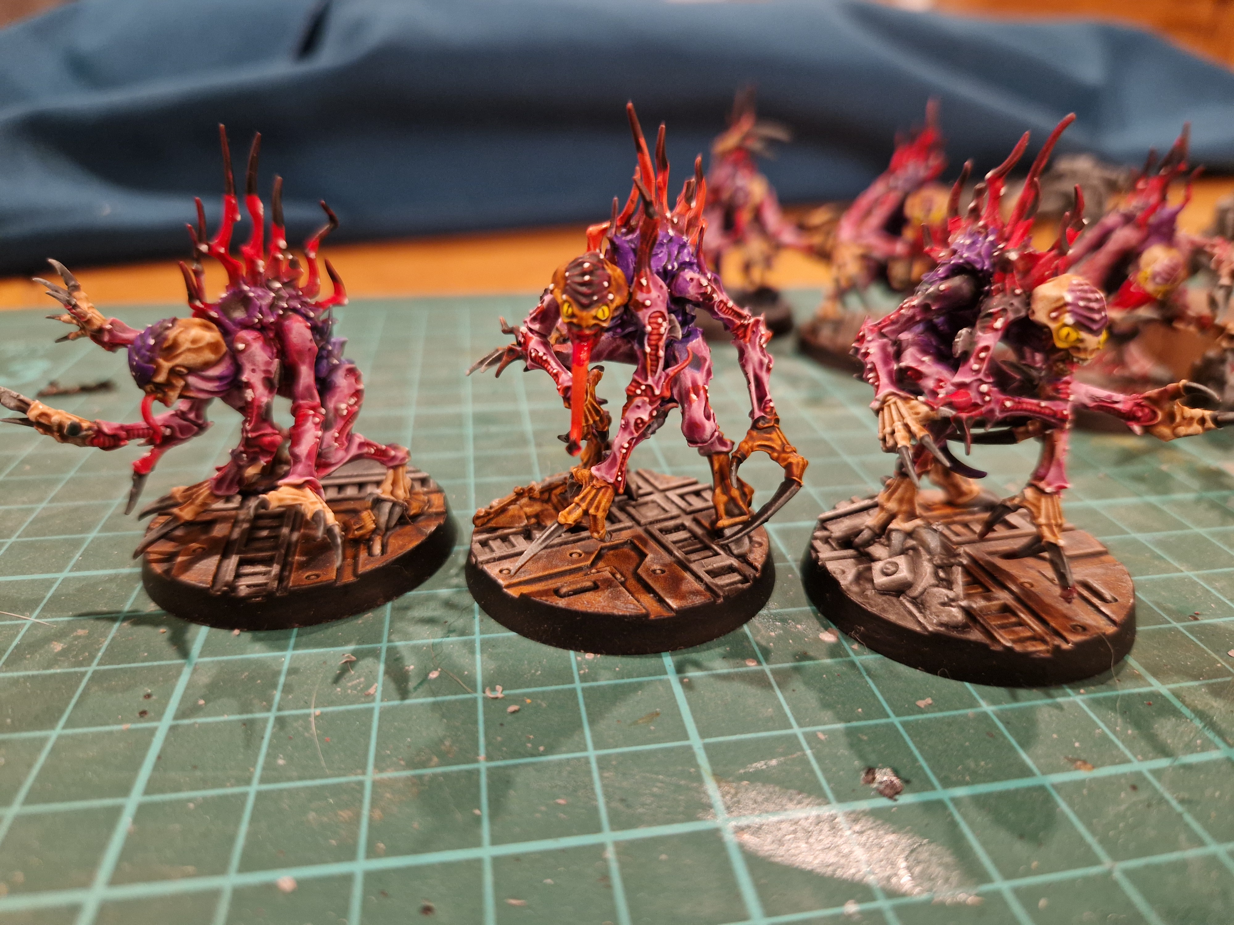 Speed Painting Malstrain Genestealers: A Creative Journey