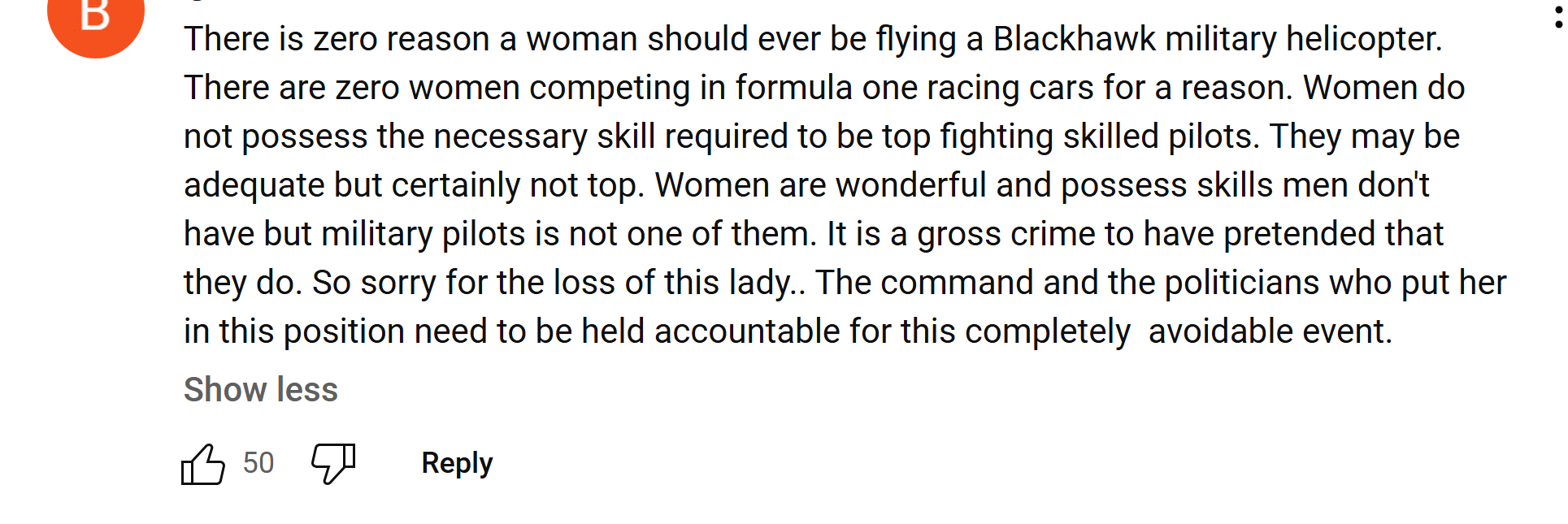 The Latest Right-Wing Mandate: Women Are Banned from Flying Helicopters