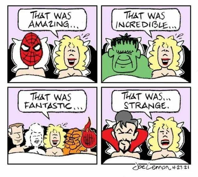 In True Mighty Marvel Style...