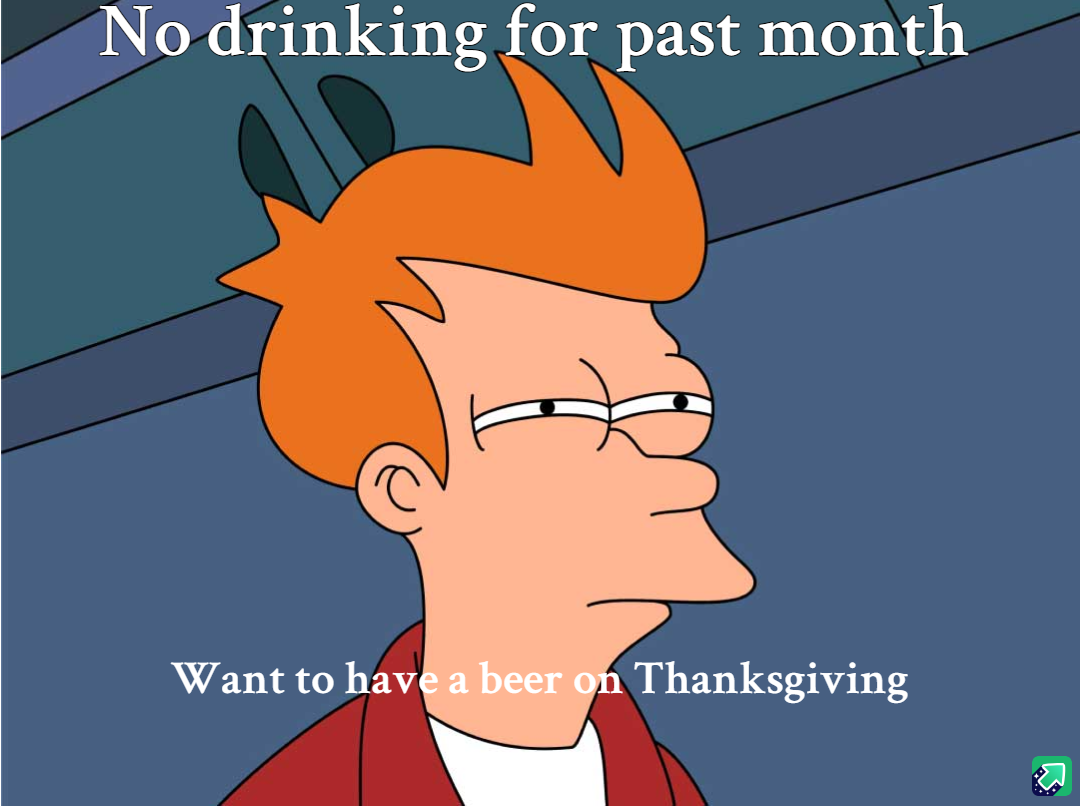 To Drink or Not to Drink: The Eternal Question