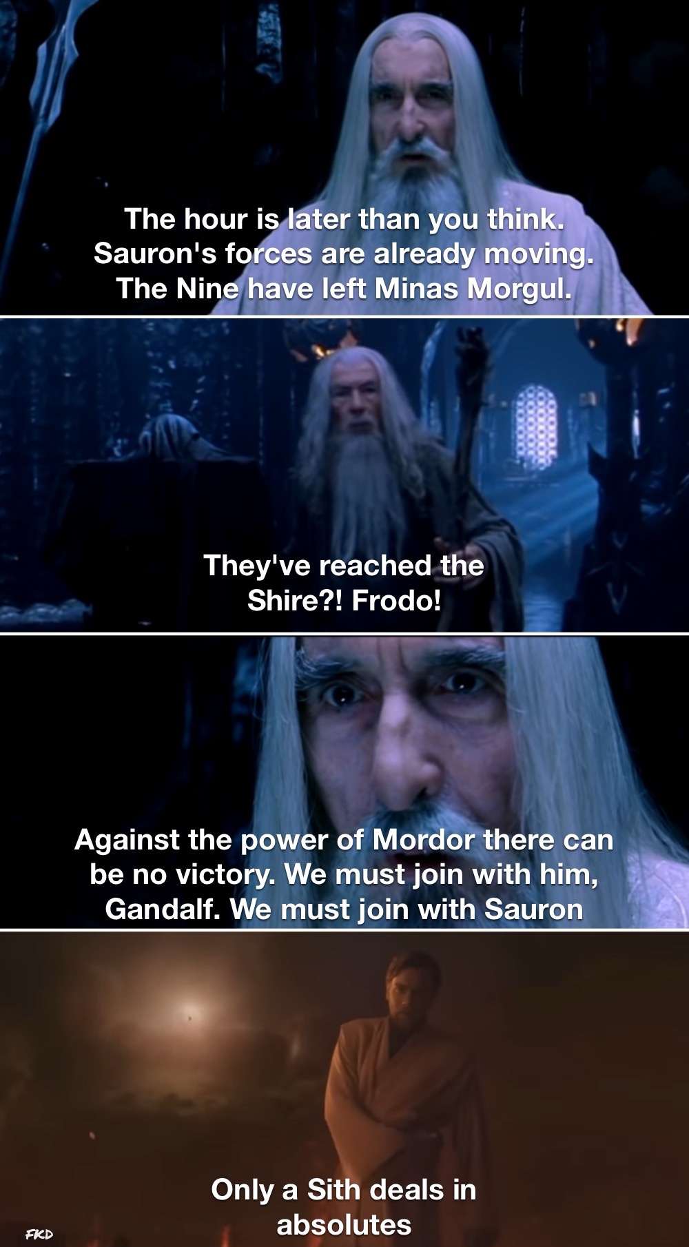 In a Parallel Universe, Gandalf Gets a Helping Hand