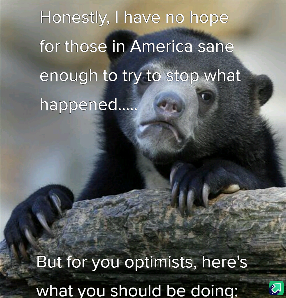 For the Optimists: A Post of Hope After My Pessimistic One