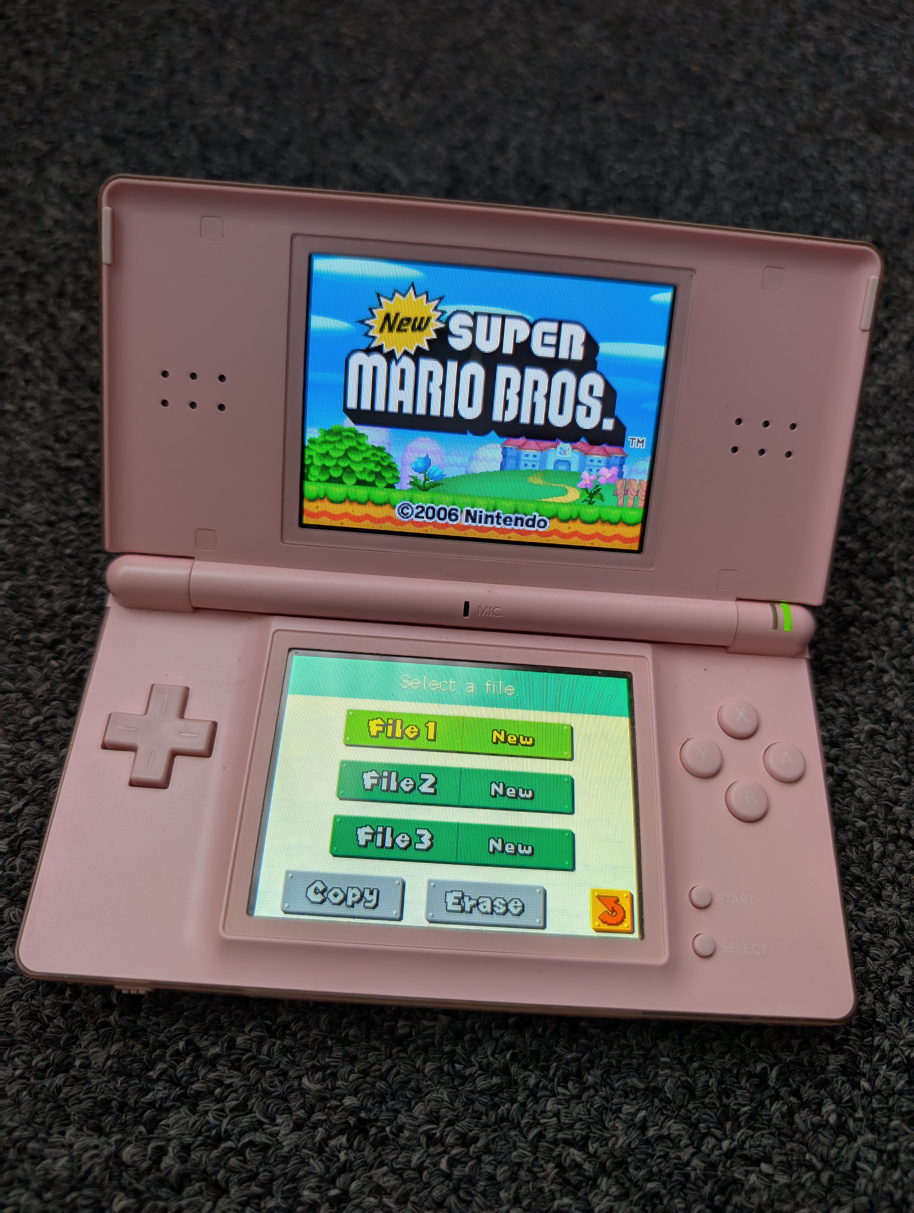 Check Out My Super Mario Bros Collection on Nintendo DS!