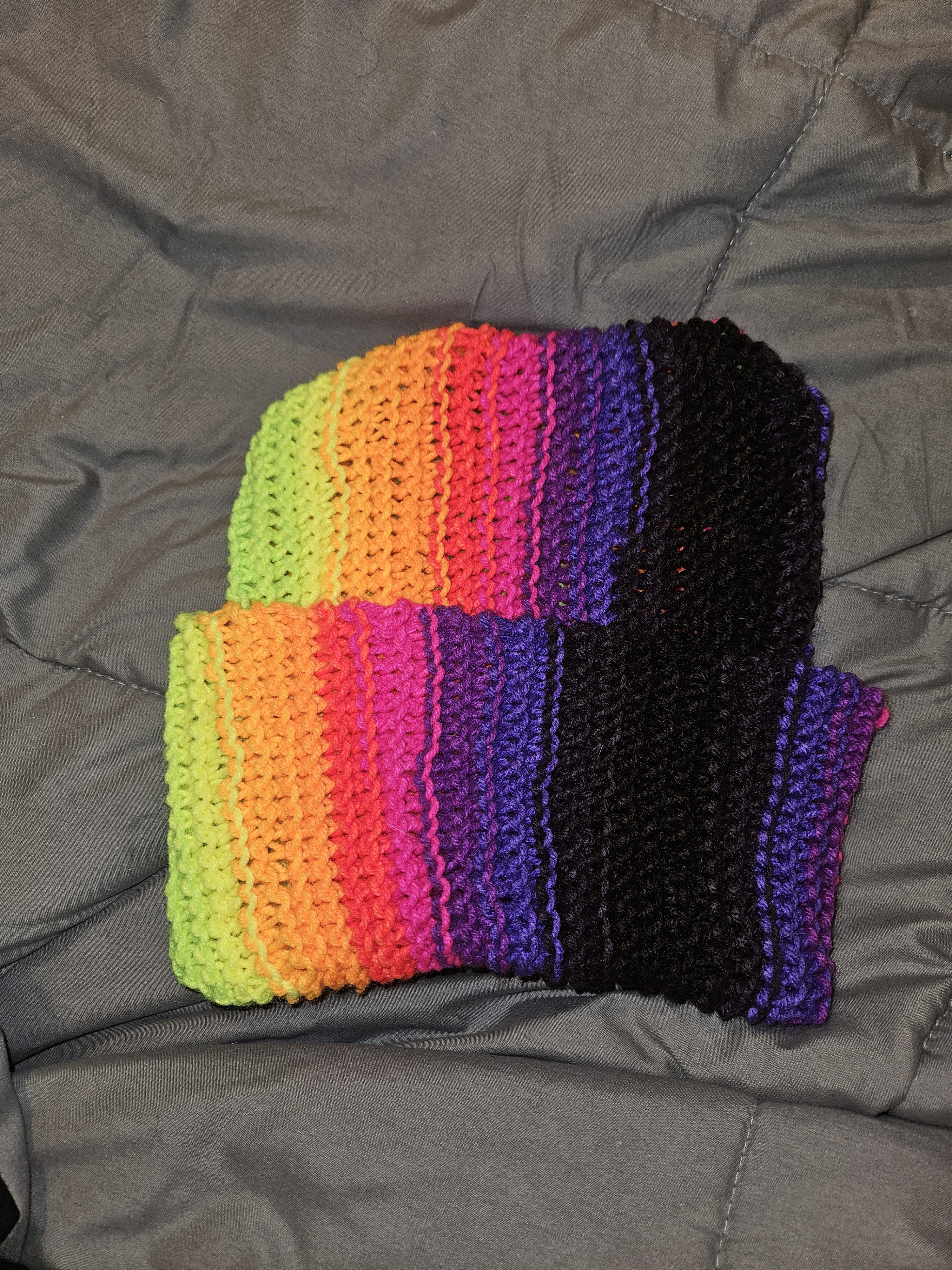 My Very First Knitted Hat Adventure