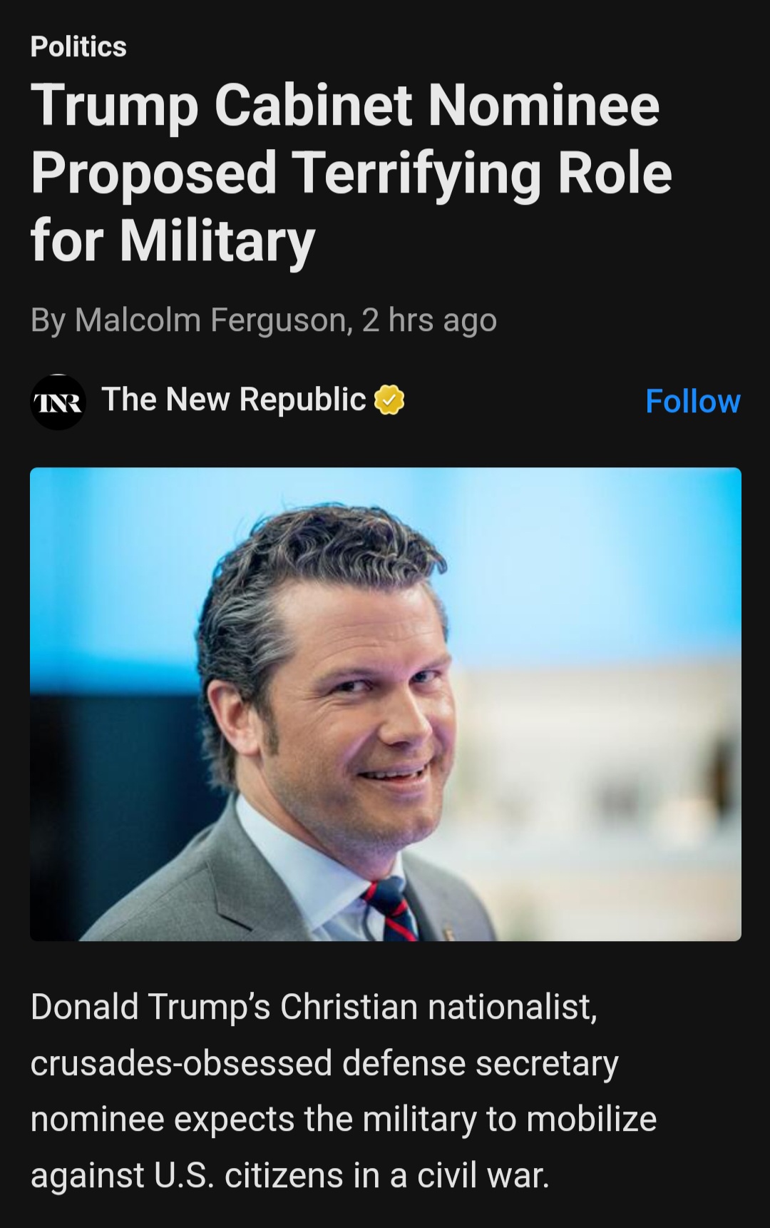 The Next Crusade: A Battle Against Us