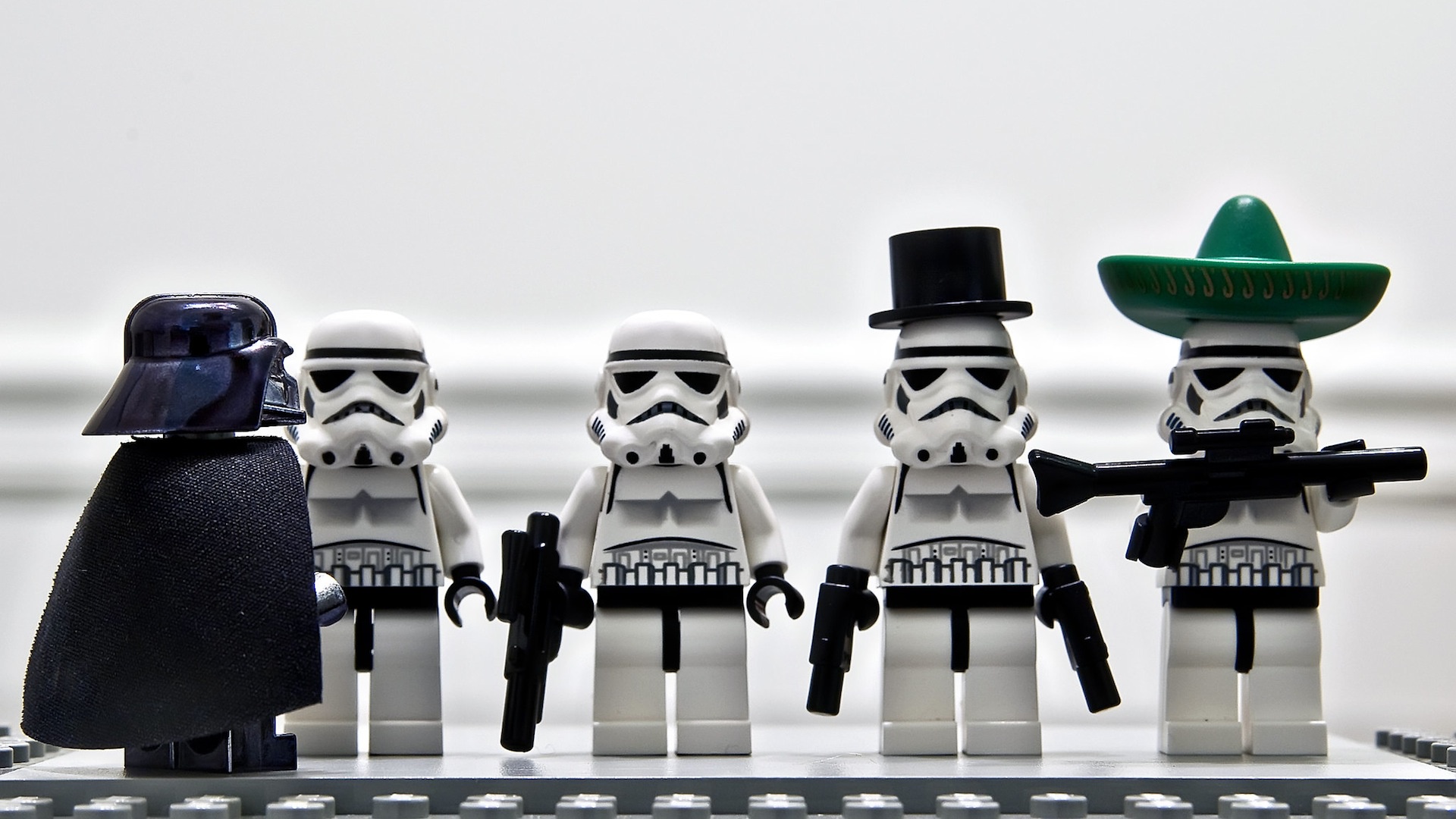 A classic 1920x1080 Wallpaper Dump, split into parts to cut through the selfies, Part 6: Featuring mostly Lego Storm Troopers!