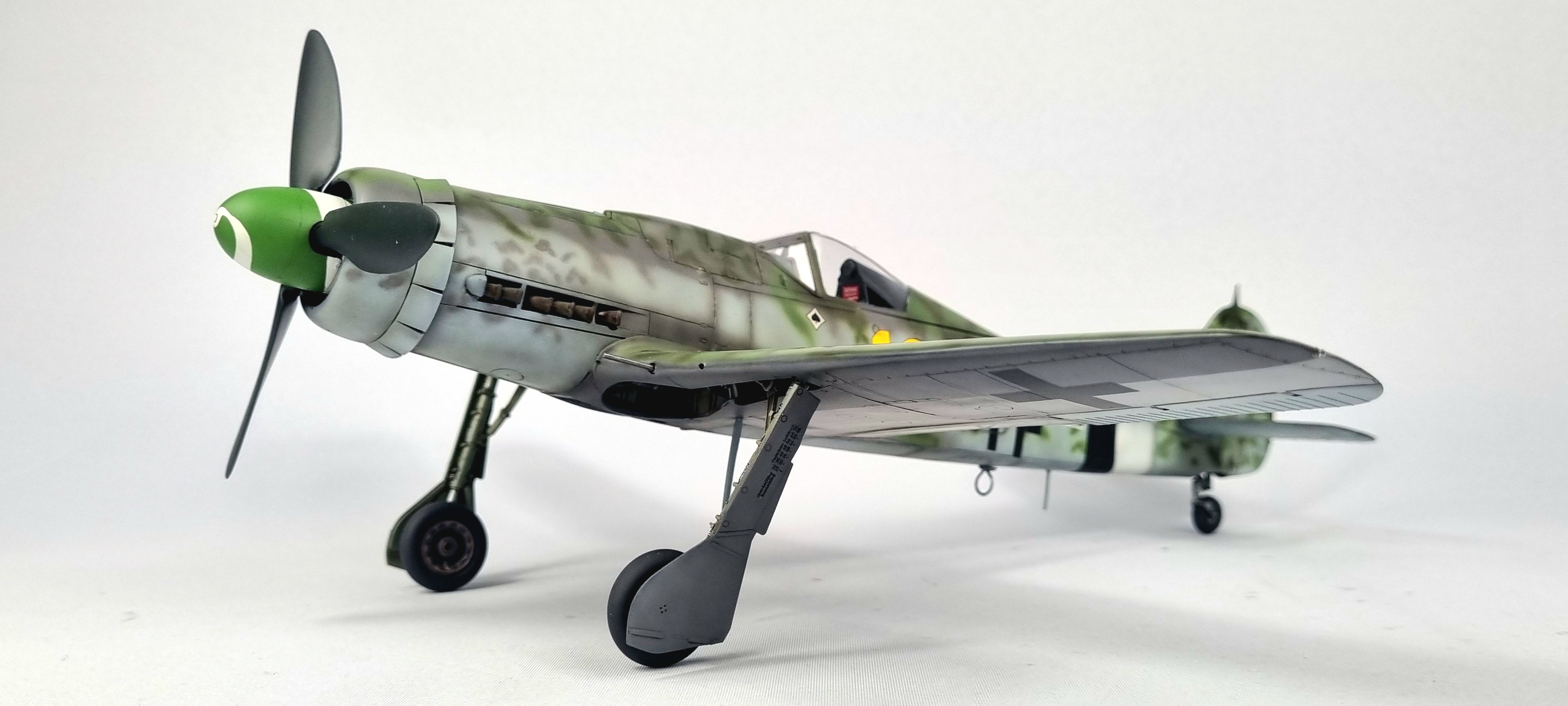 The legendary 1/32 Fw190 'Yellow 10' model