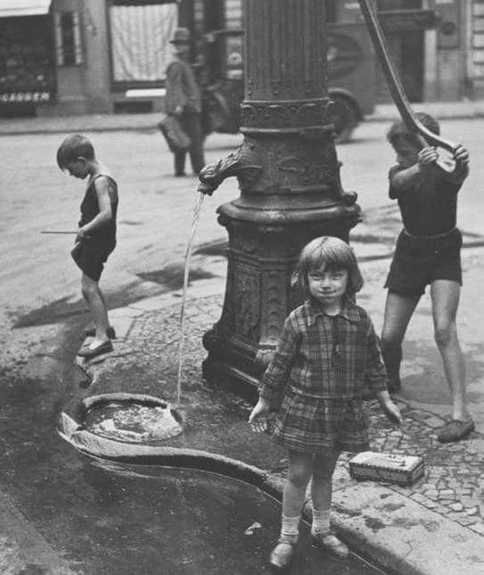 A Glimpse into the Past: Children Playing in the Streets of Berlin, 1927