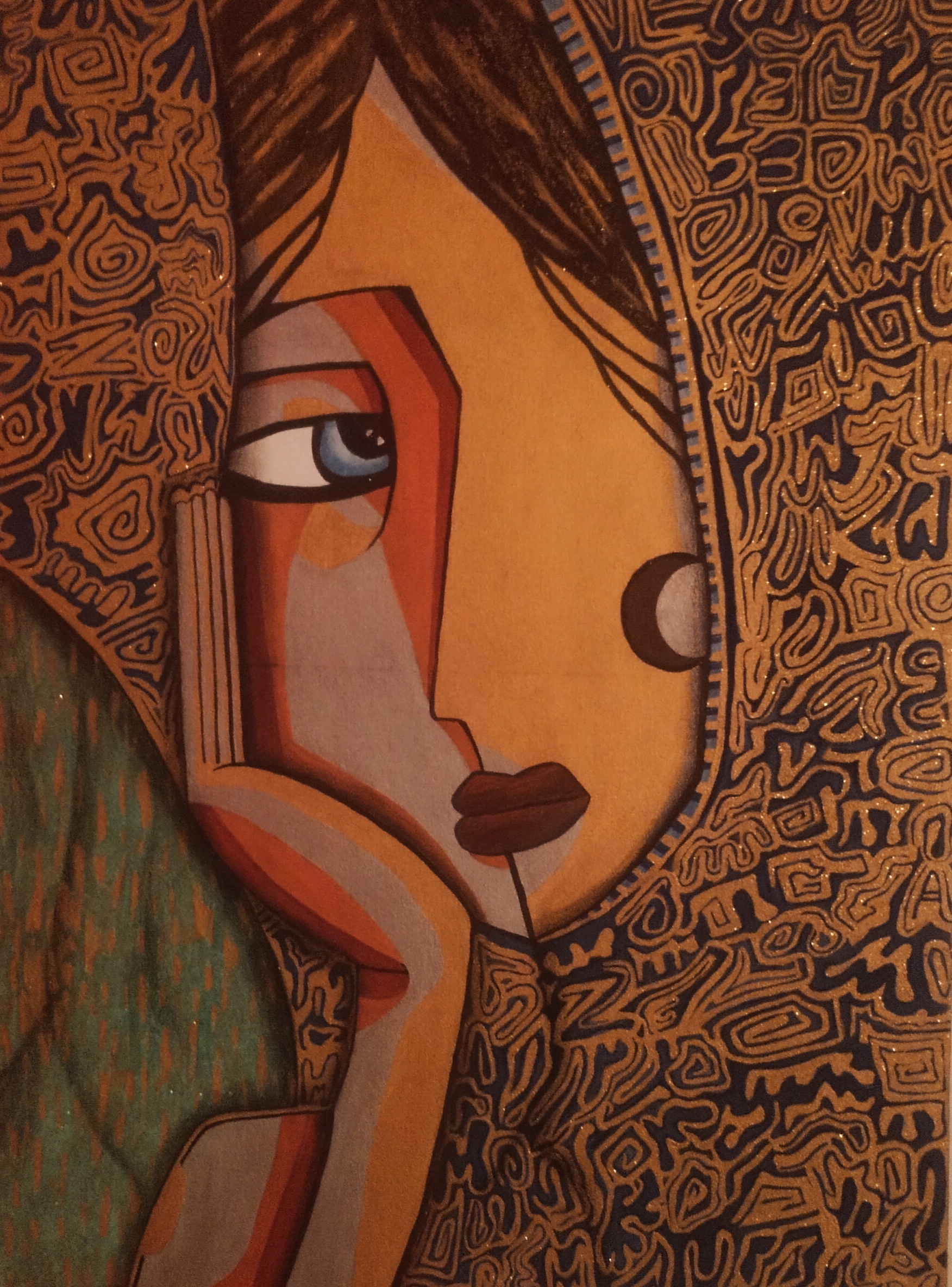 A Stunning Artwork by My 15-Year-Old Daughter Abeer