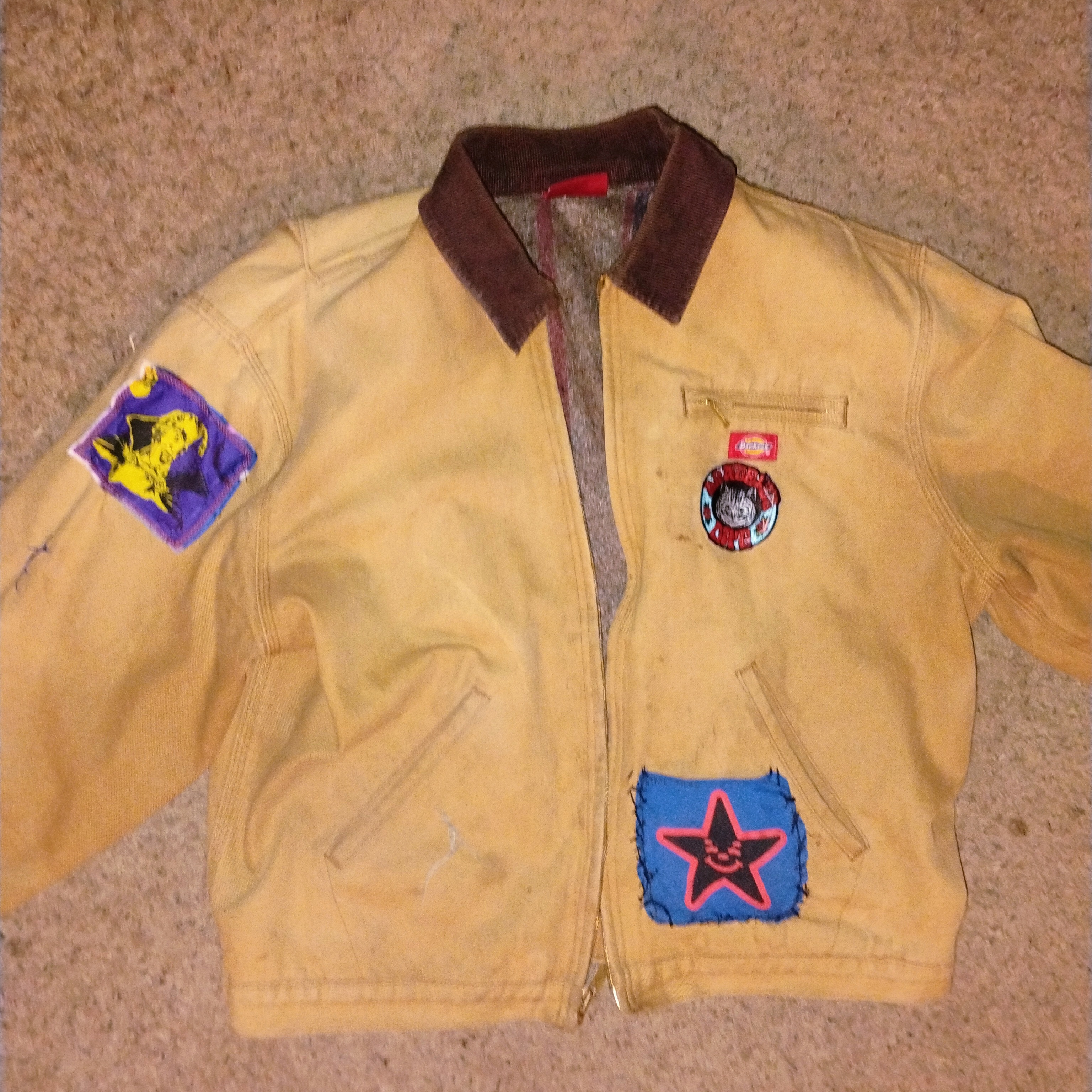 Dickies ASSPIZZA Patches: A Fashion Statement