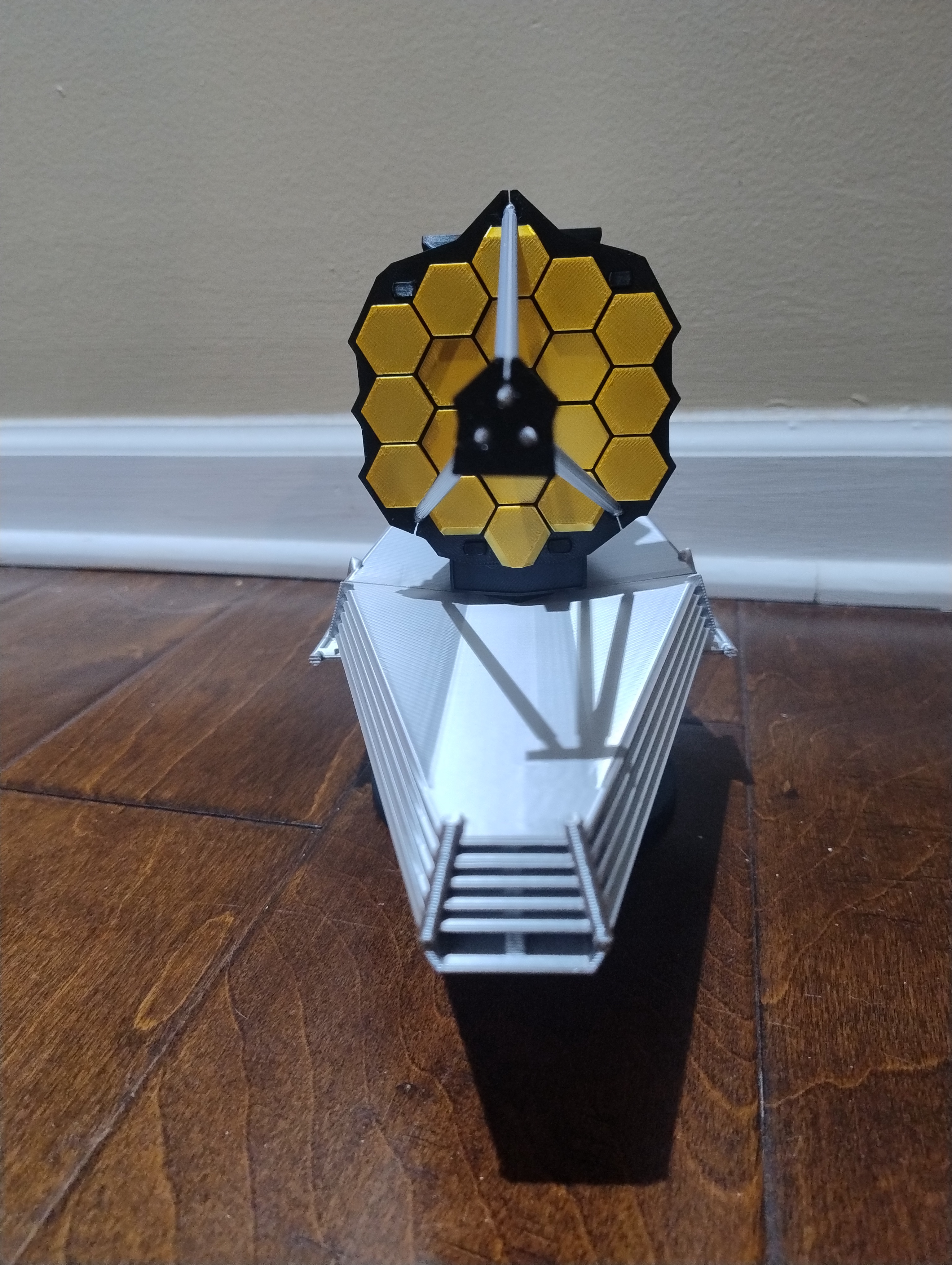 Incredible 3D Printed Model of the JWST