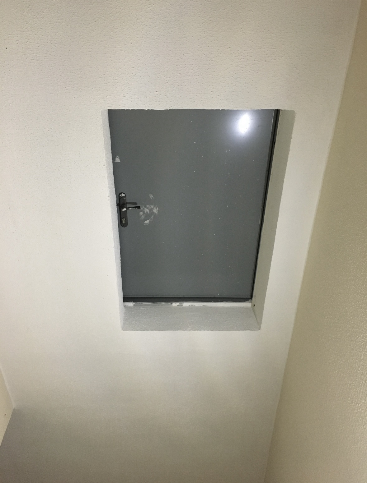 A door on the roof? What a twist!