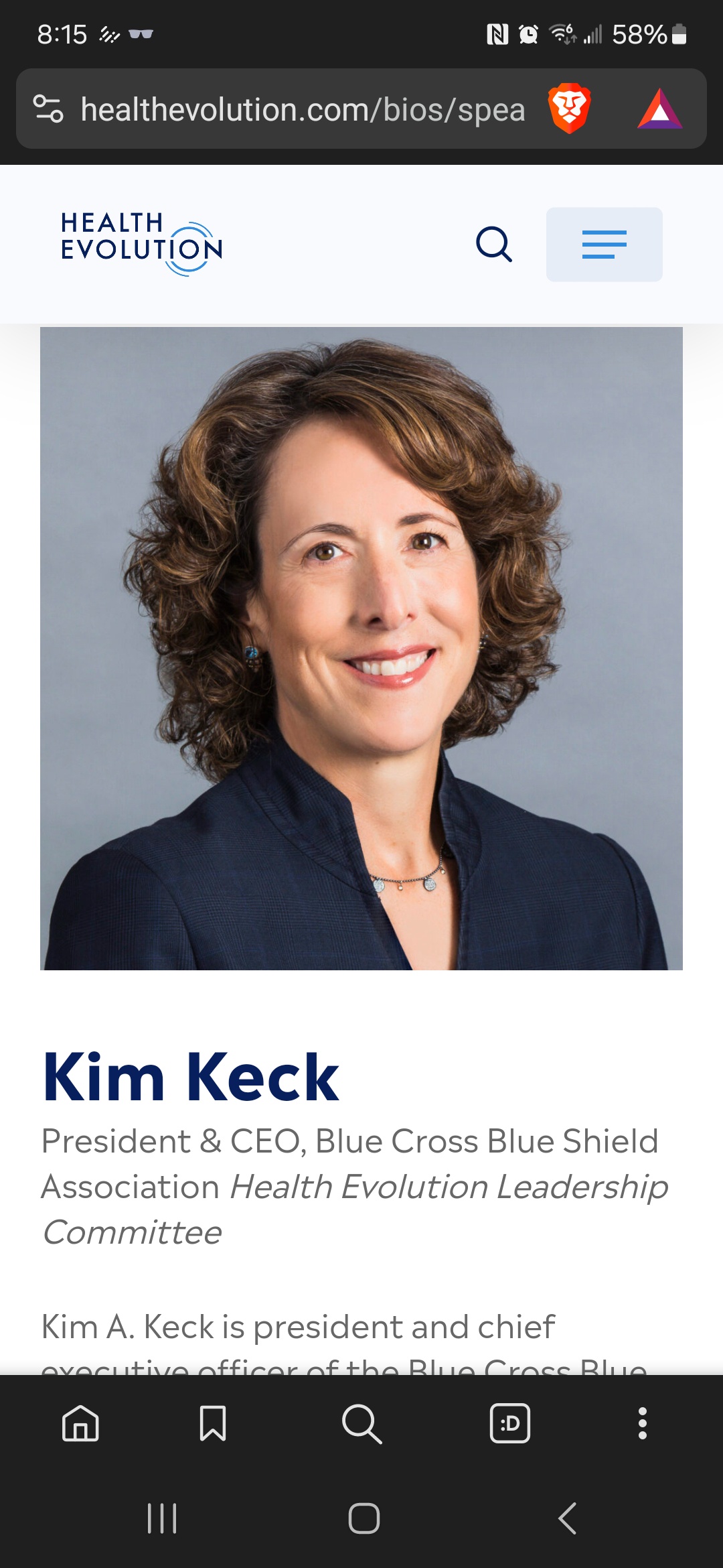 Meet Kim A. Keck: The New Leader of Blue Cross Blue Shield Association