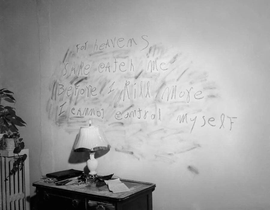 A Chilling Note from the Lipstick Killer, 1945