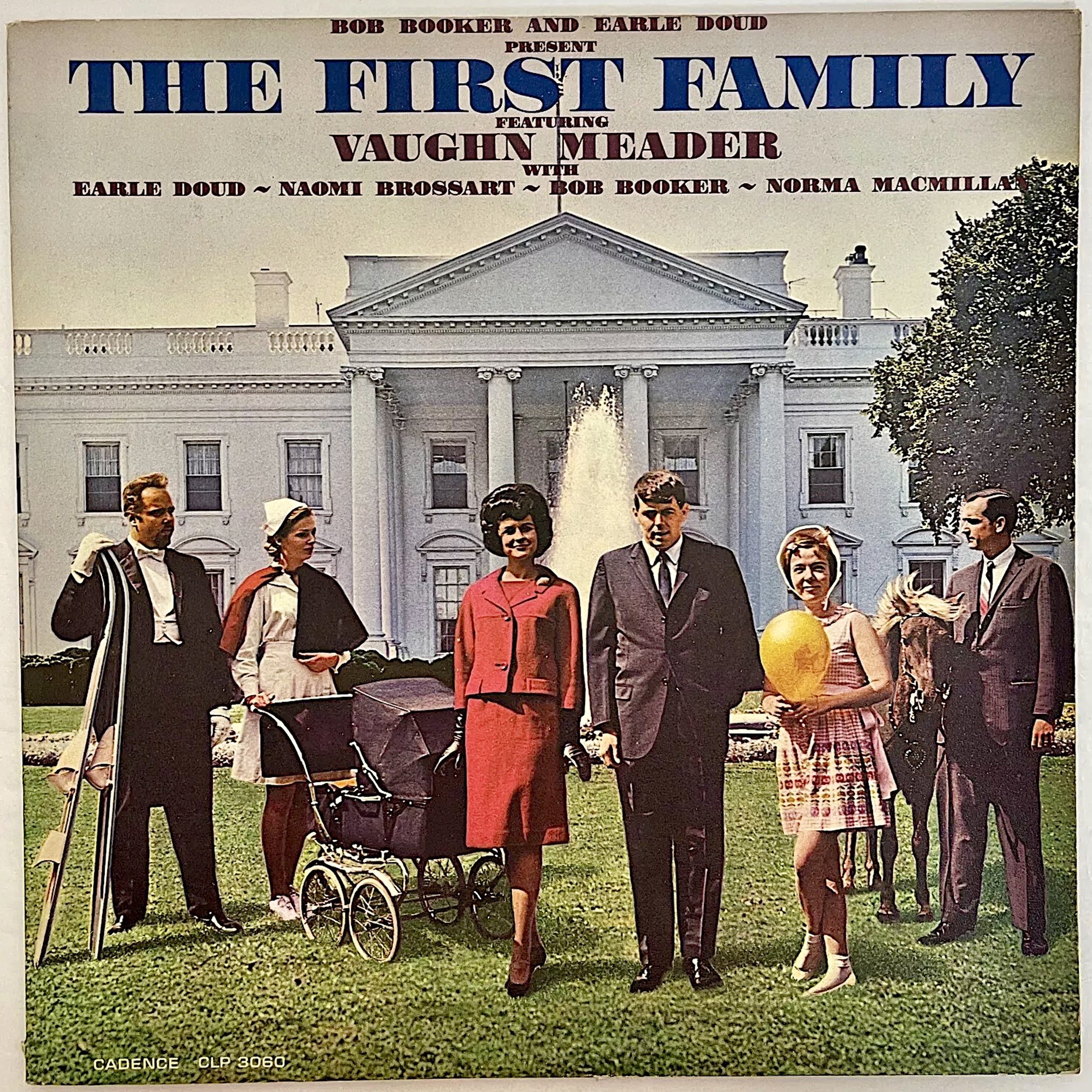 In November 1962, Vaughn Meader's 'The First Family' took the world by storm, selling over a million copies weekly and humorously parodying President Kennedy.
