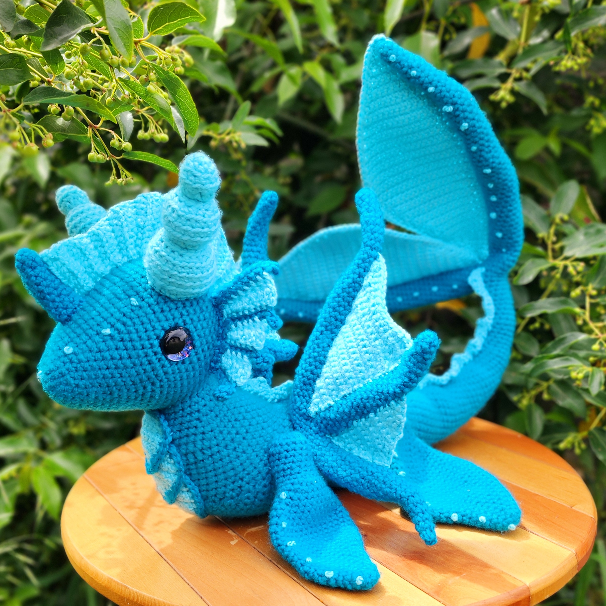 I Crafted a Stunning Water Dragon!