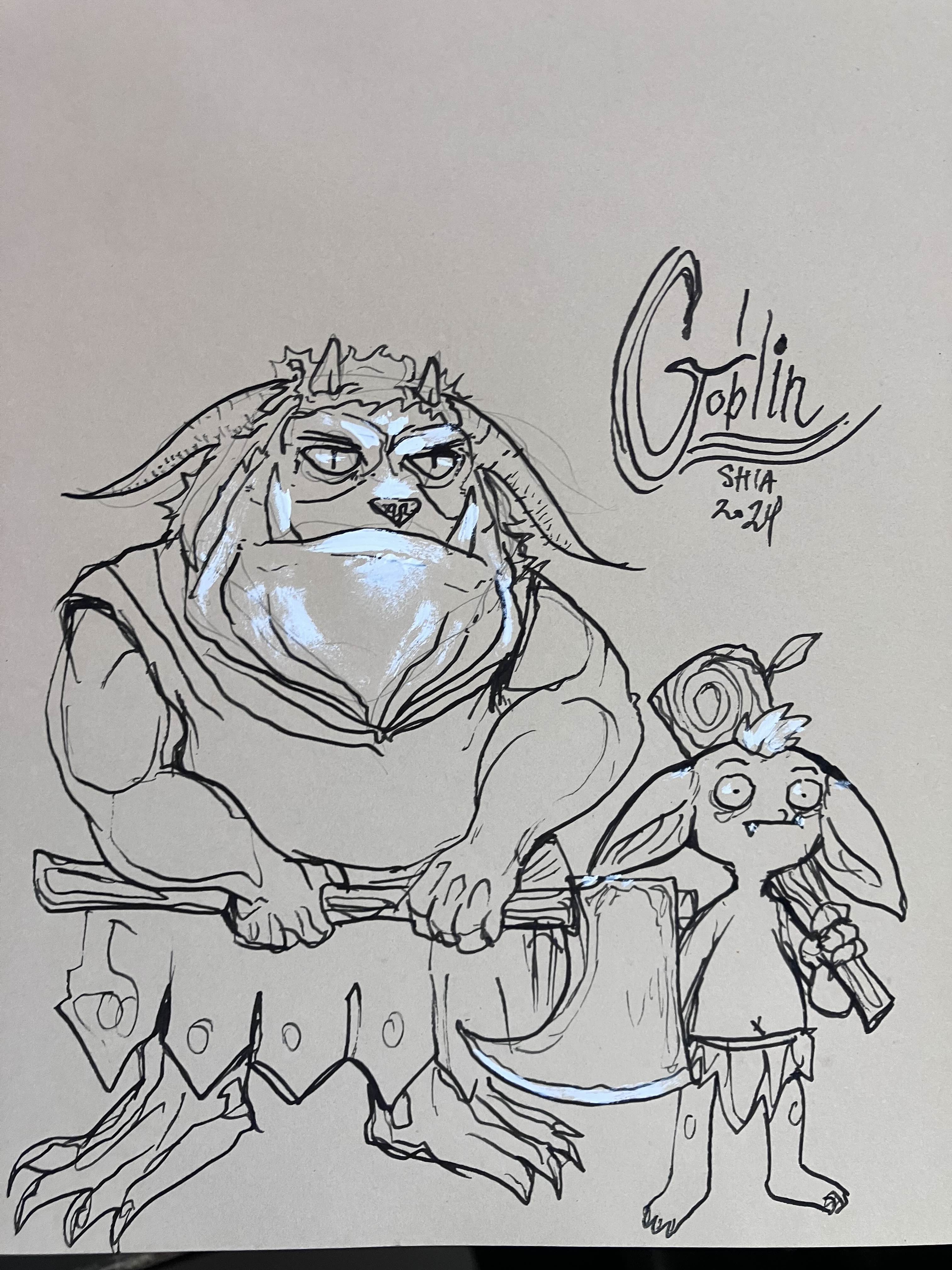 It's Day 20 of Inktober and I'm feeling inspired!