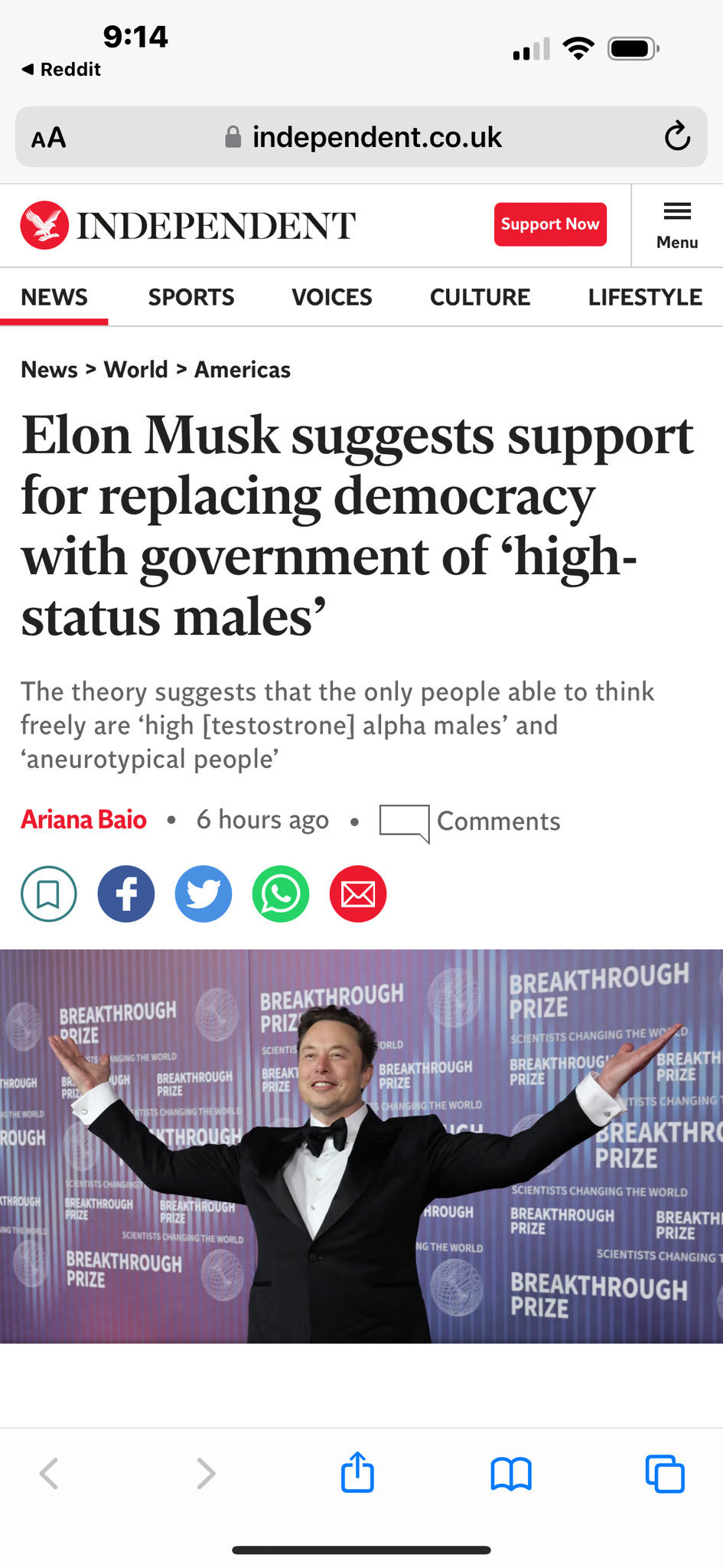 The concept of 'High Status Males'