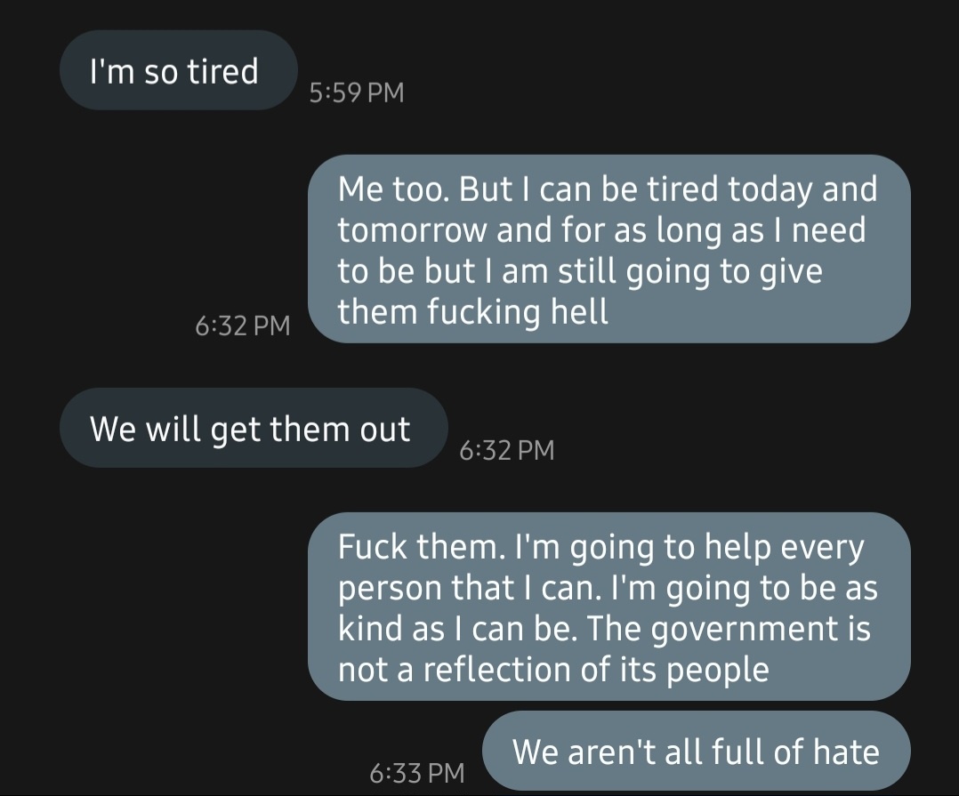 Don't lose hope; keep pushing forward.
