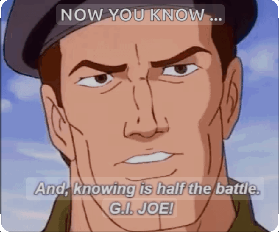 Knowledge is Power: The First Step in the Battle