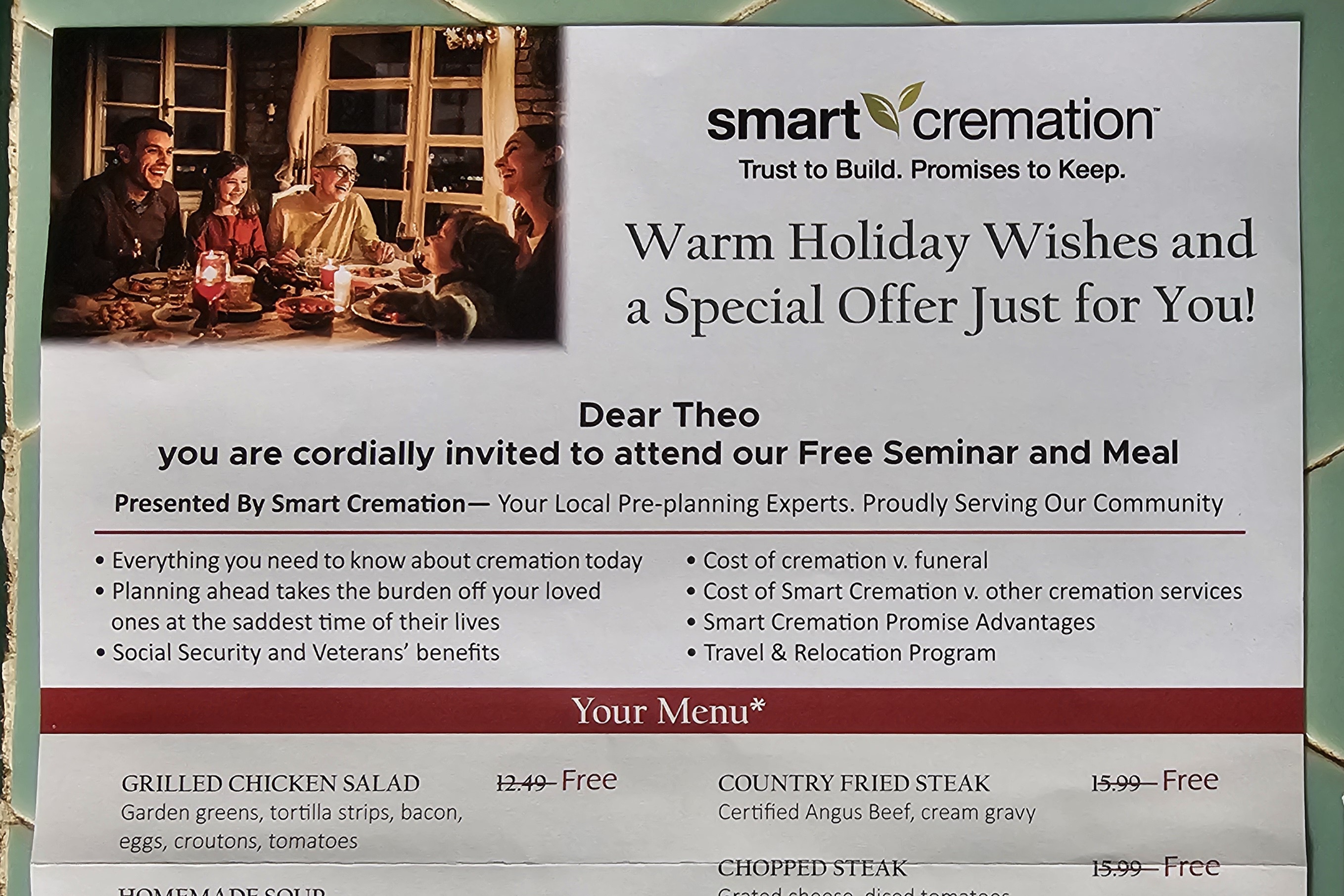 Sending You 'Warm' Holiday Greetings!