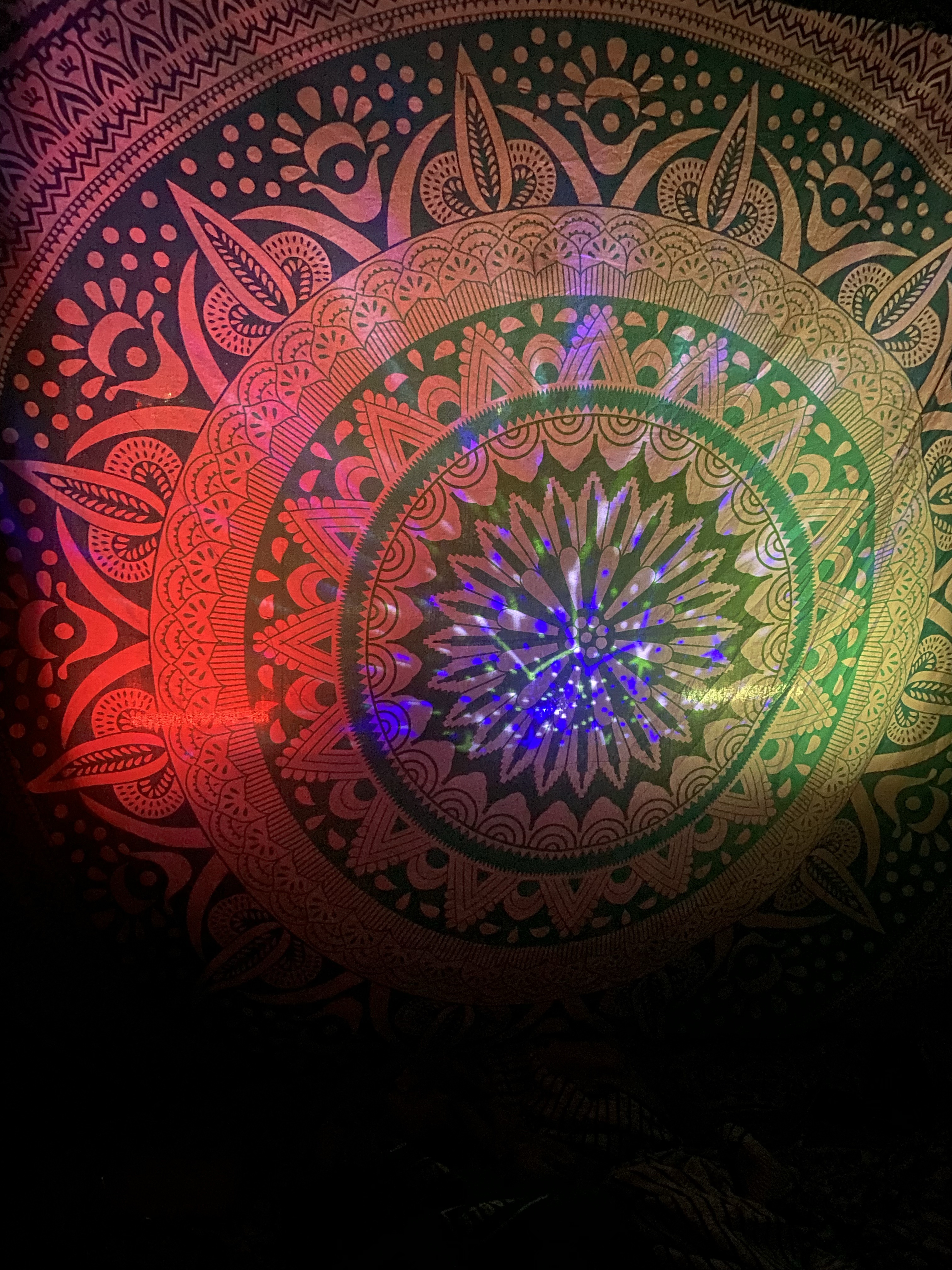 Is Anyone Else Using Their Curtains as a Cozy Nightlight?