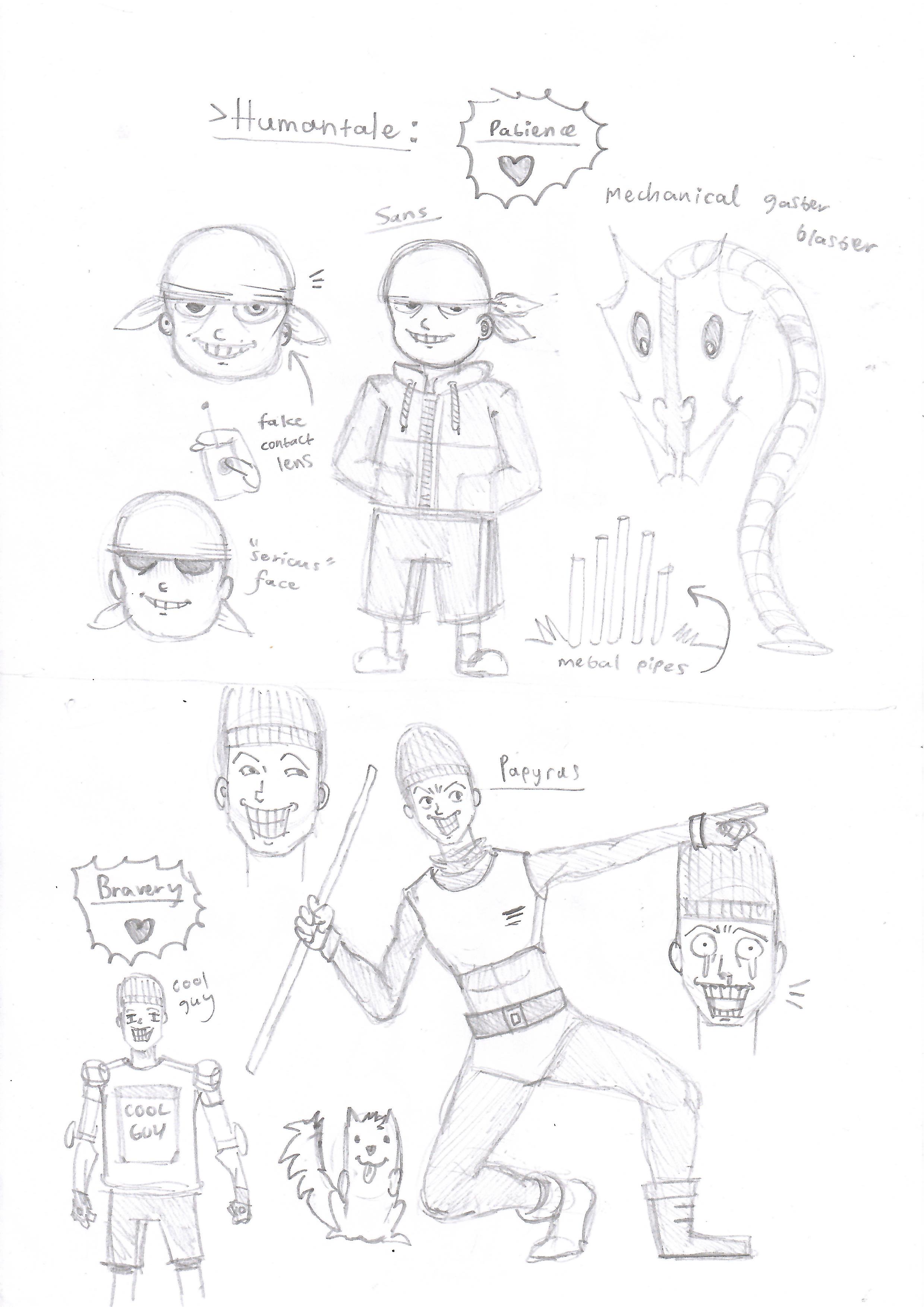 Undertale Characters Reimagined as Humans - The Complete Collection