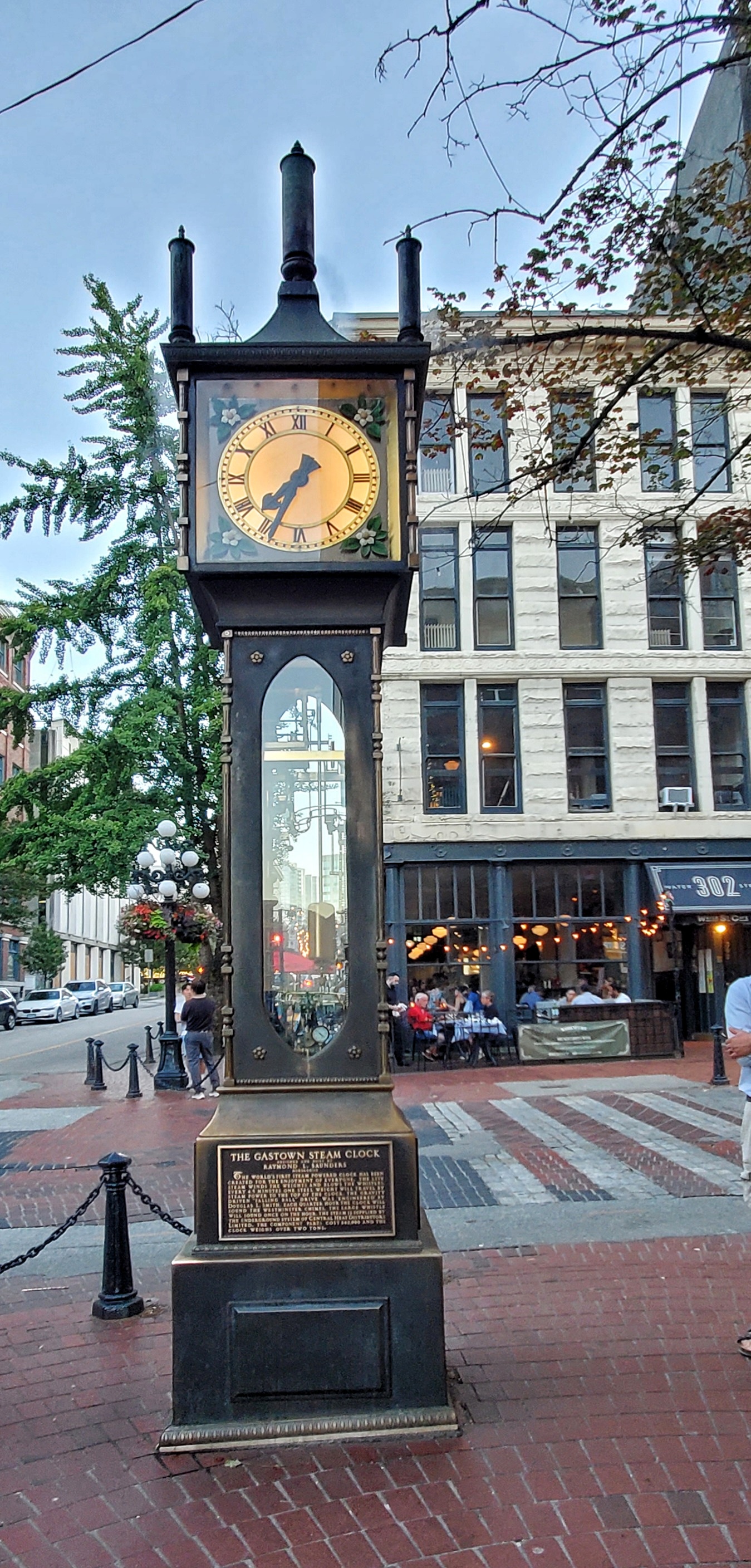 The iconic steam clock in Vancouver is a sight to behold.