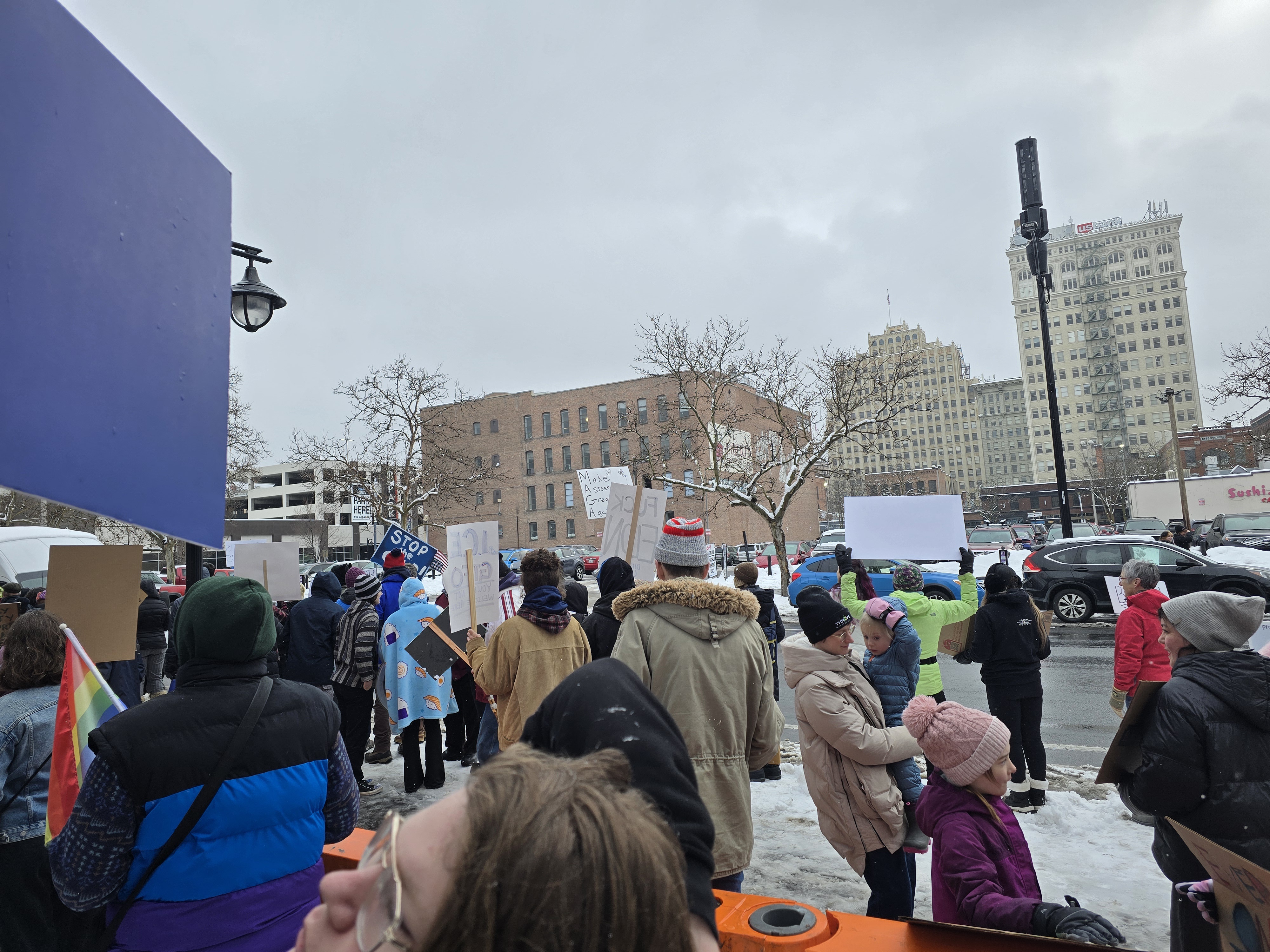 Protest in Spokane, WA 50501: A Call for Change